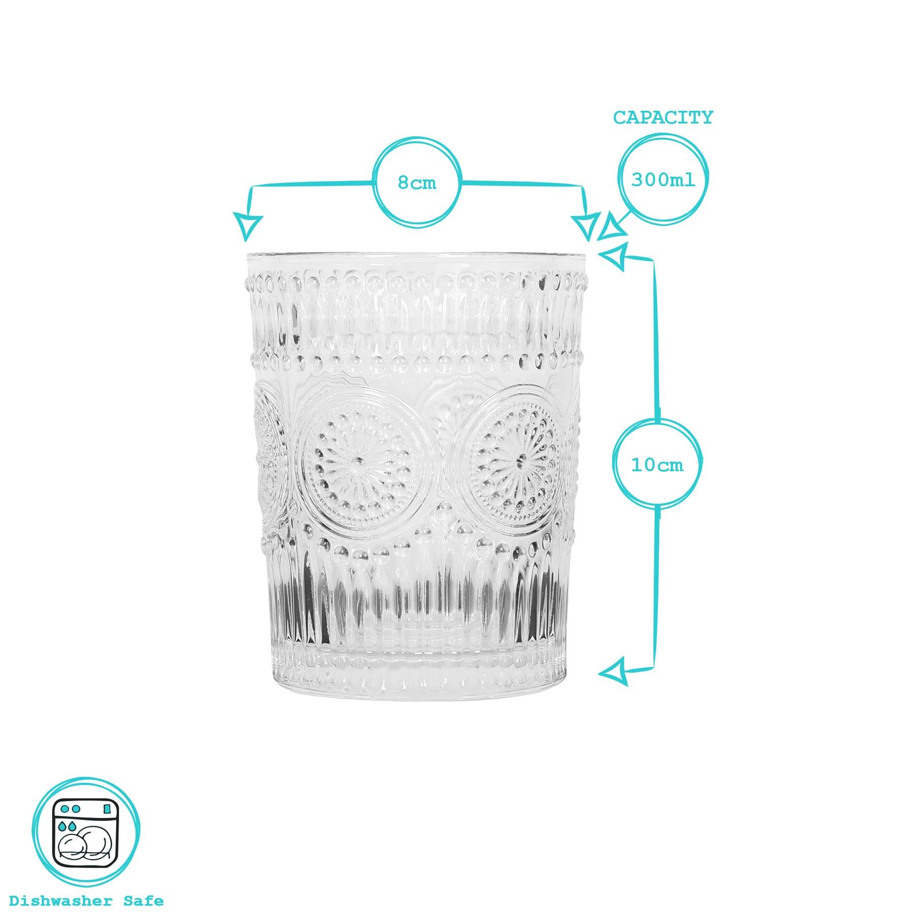 300ml Amore Glass Tumbler