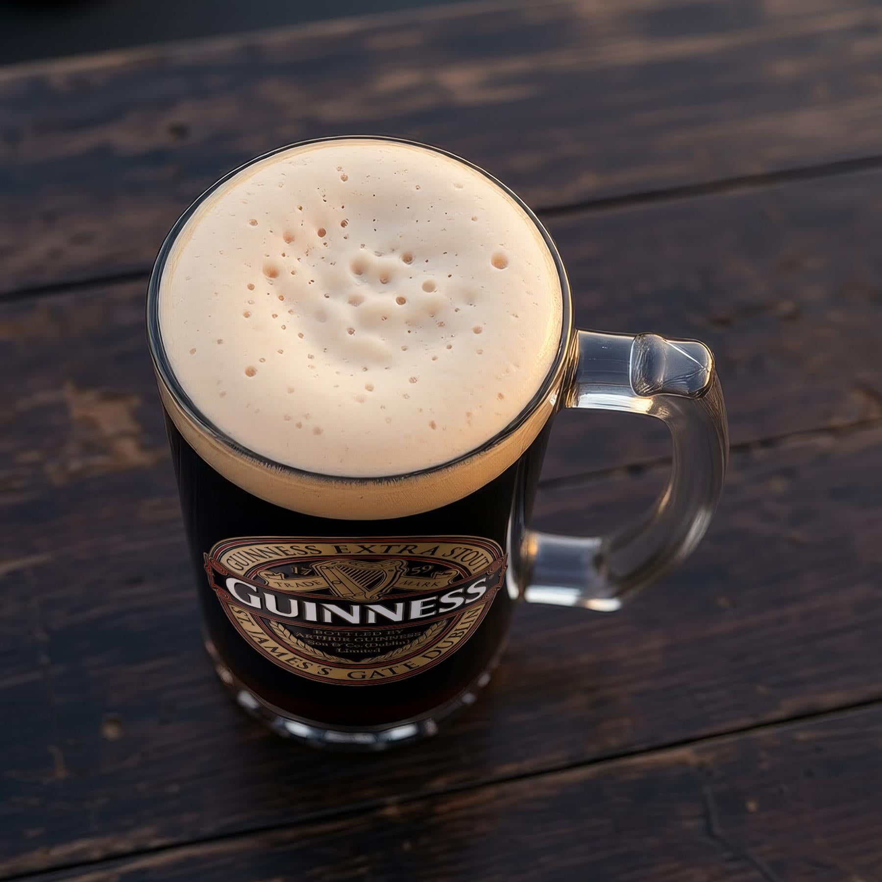 Guinness Limited Edition Glass Tankard