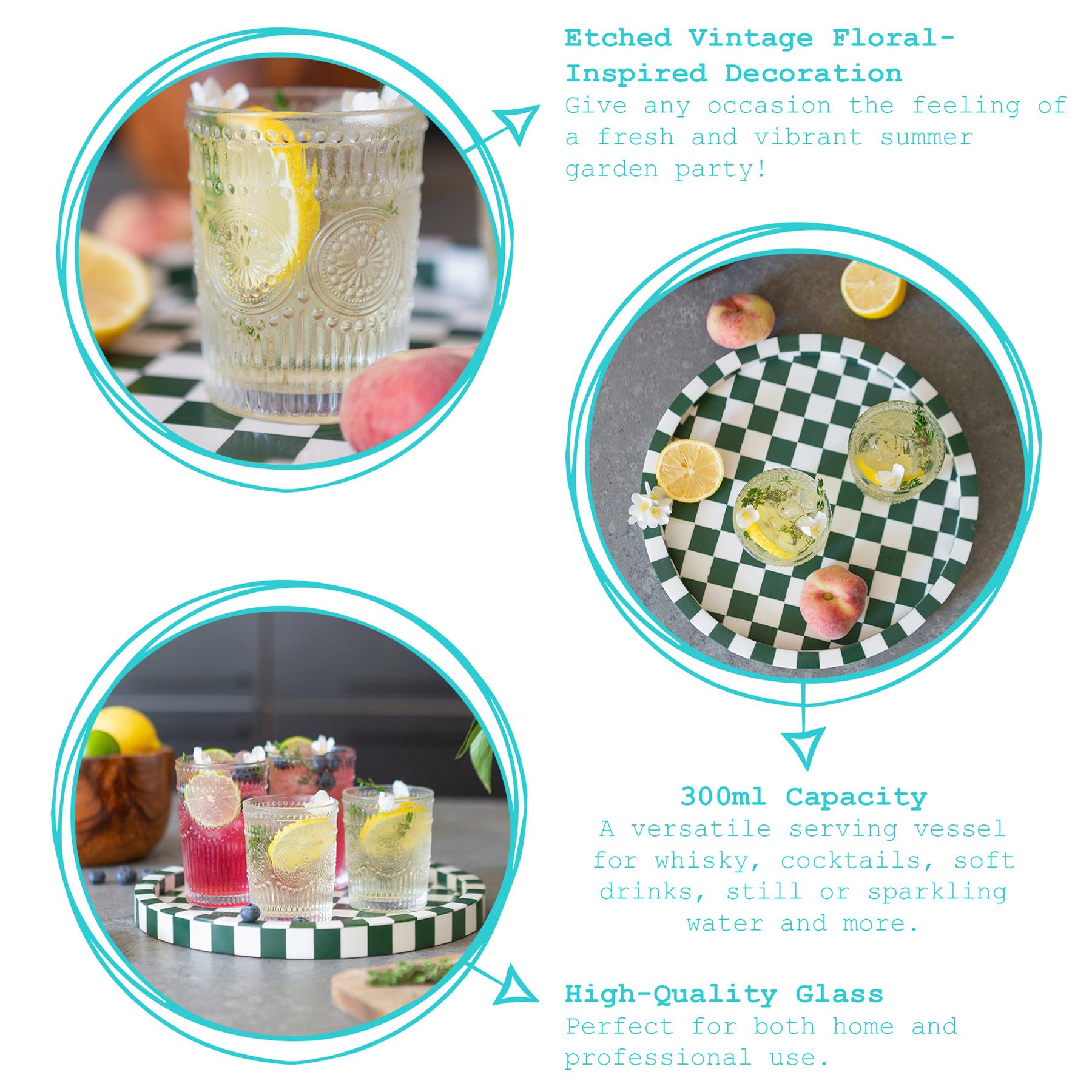 300ml Amore Glass Tumbler