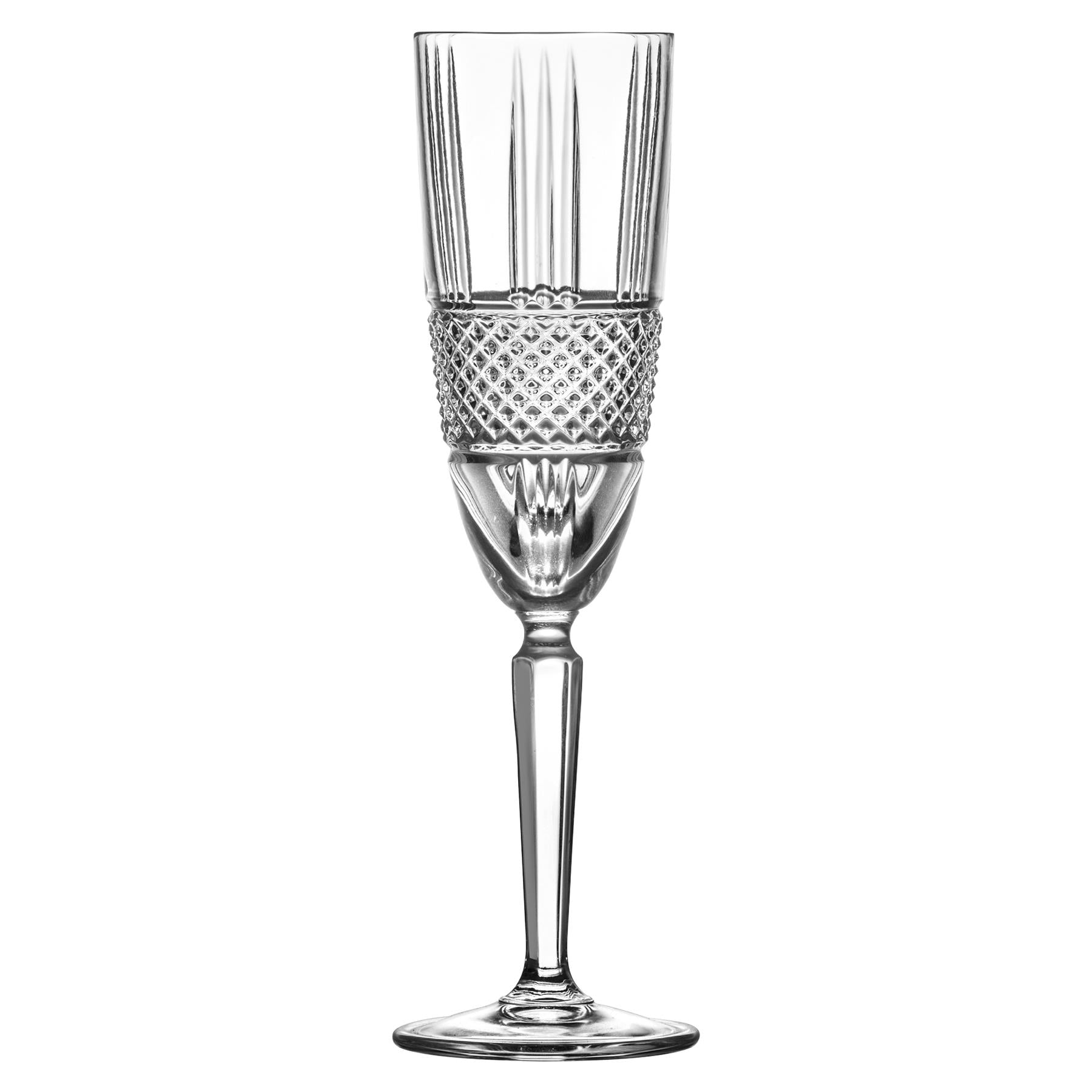190ml Brillante Glass Champagne Flute