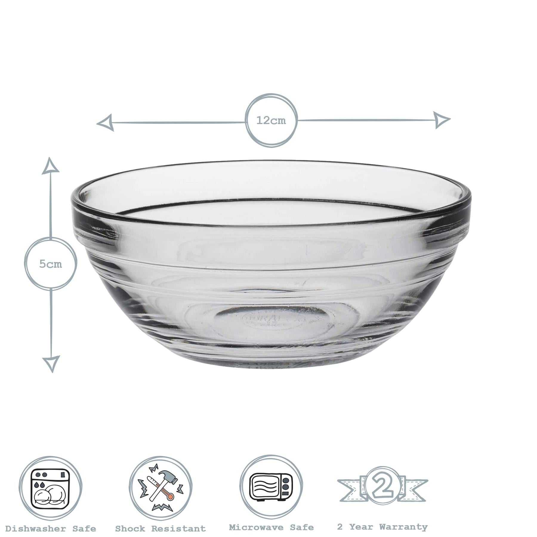Lys Glass Snack Bowl - 12cm