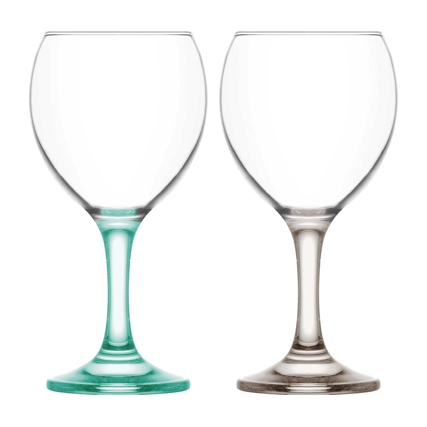 260ml Misket Wine Glass - Coloured Stem