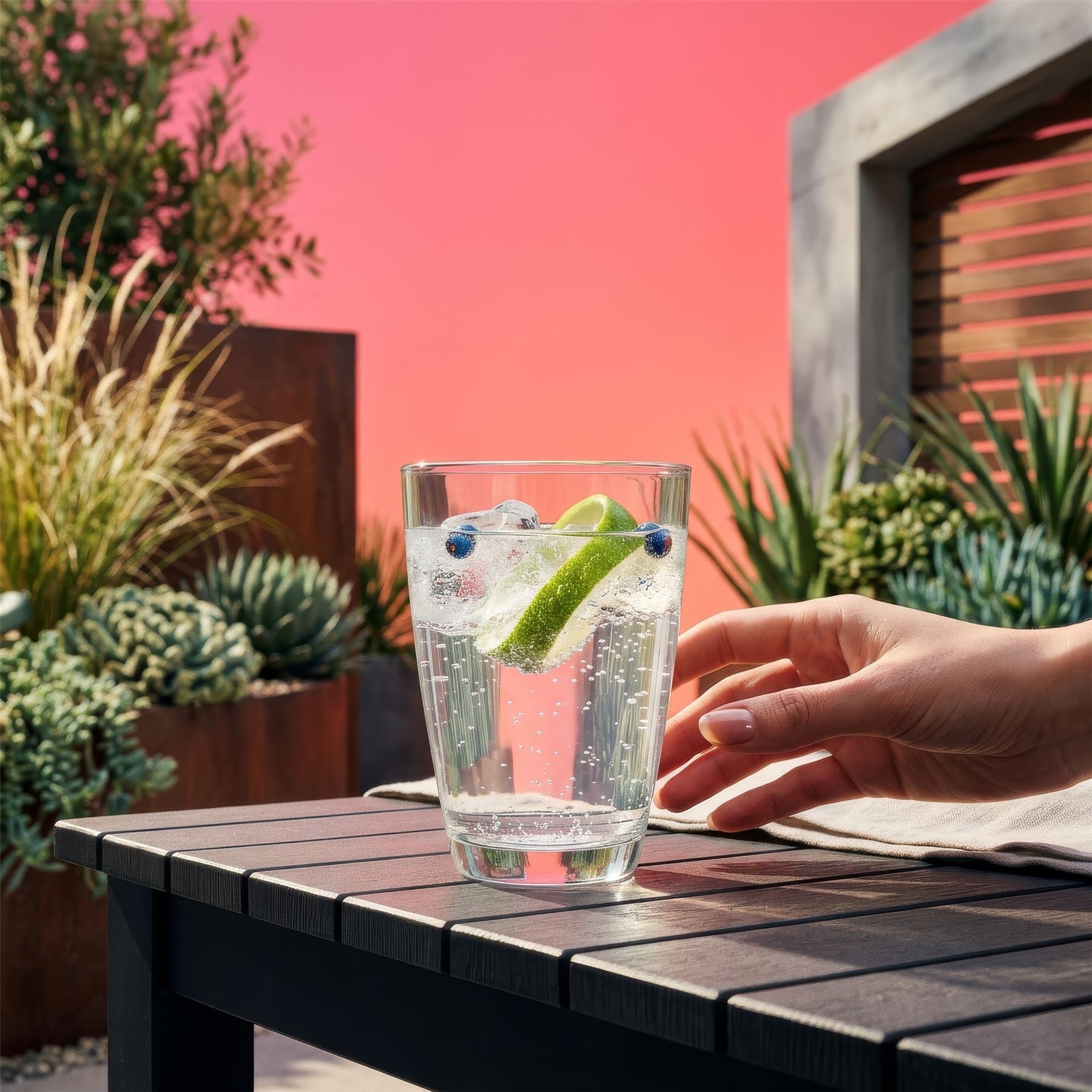 250ml Conical Glass Tumbler