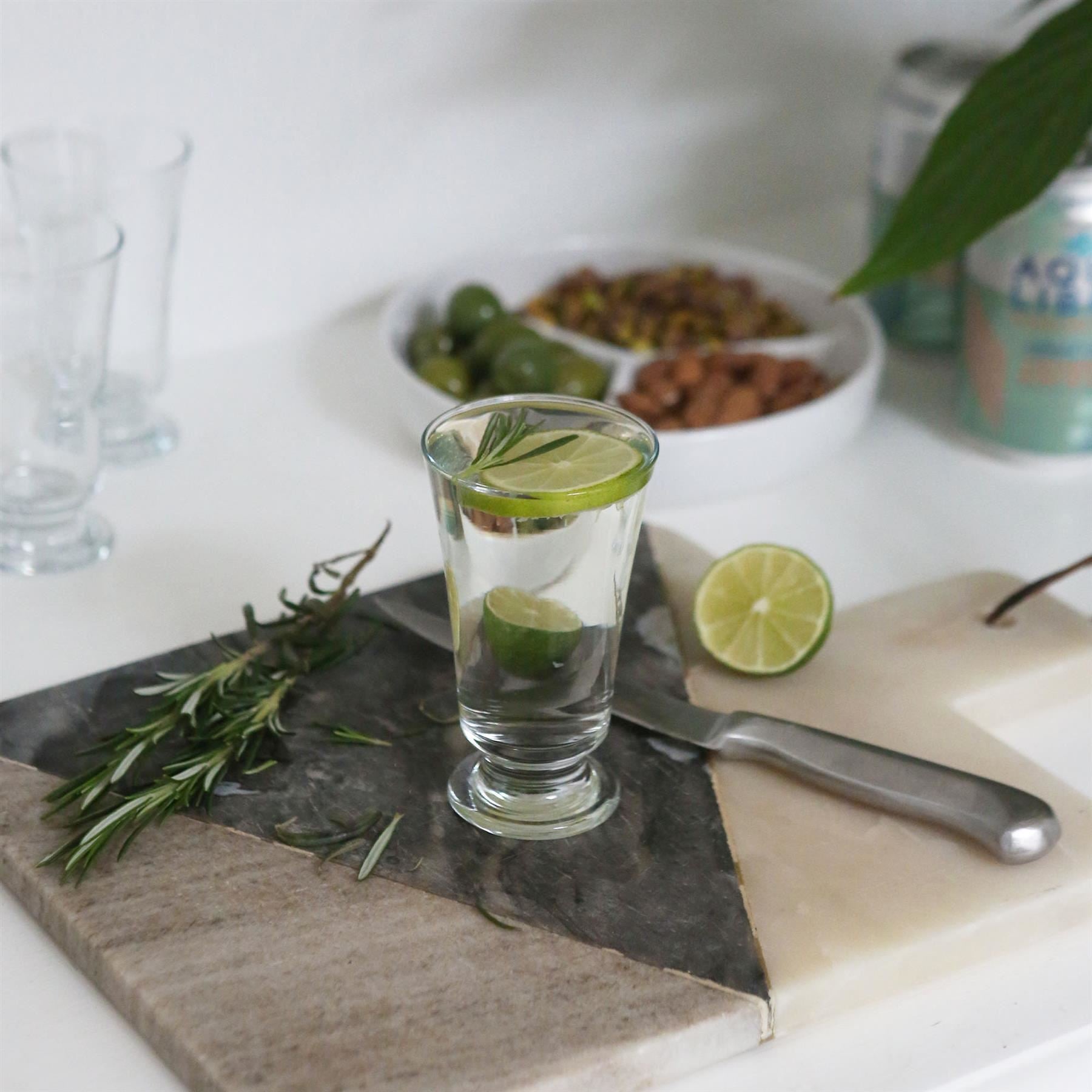 150ml Troya Glass Footed Tumbler