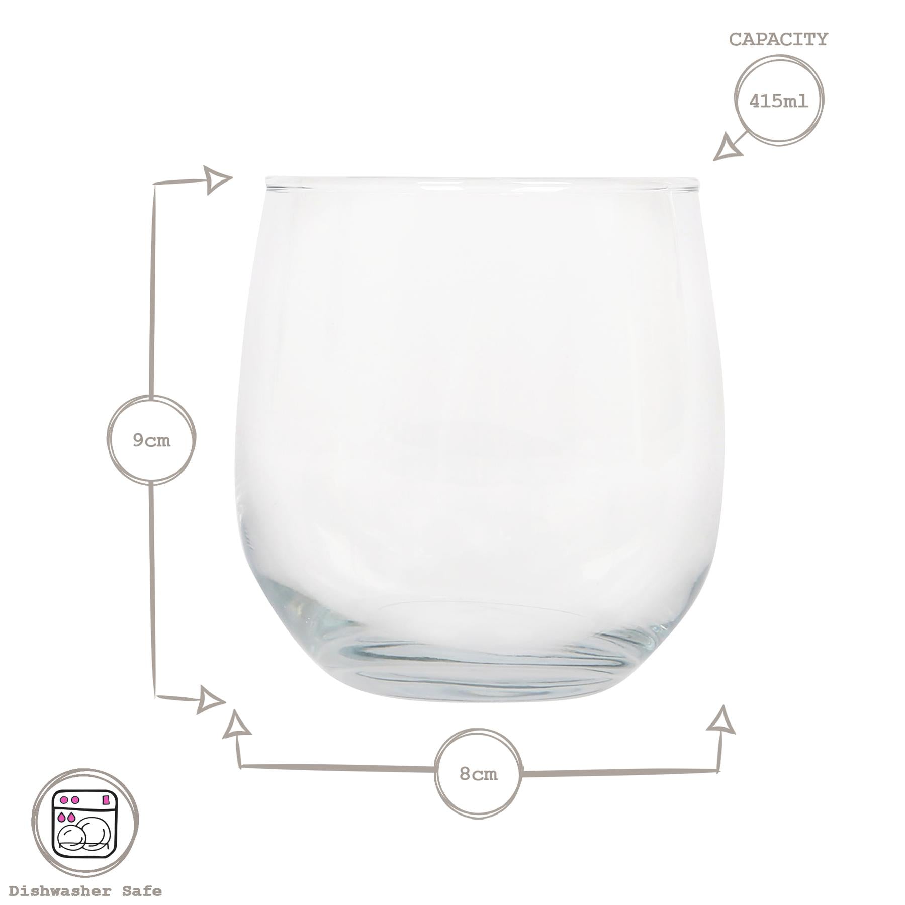 415ml Gaia Whisky Glass