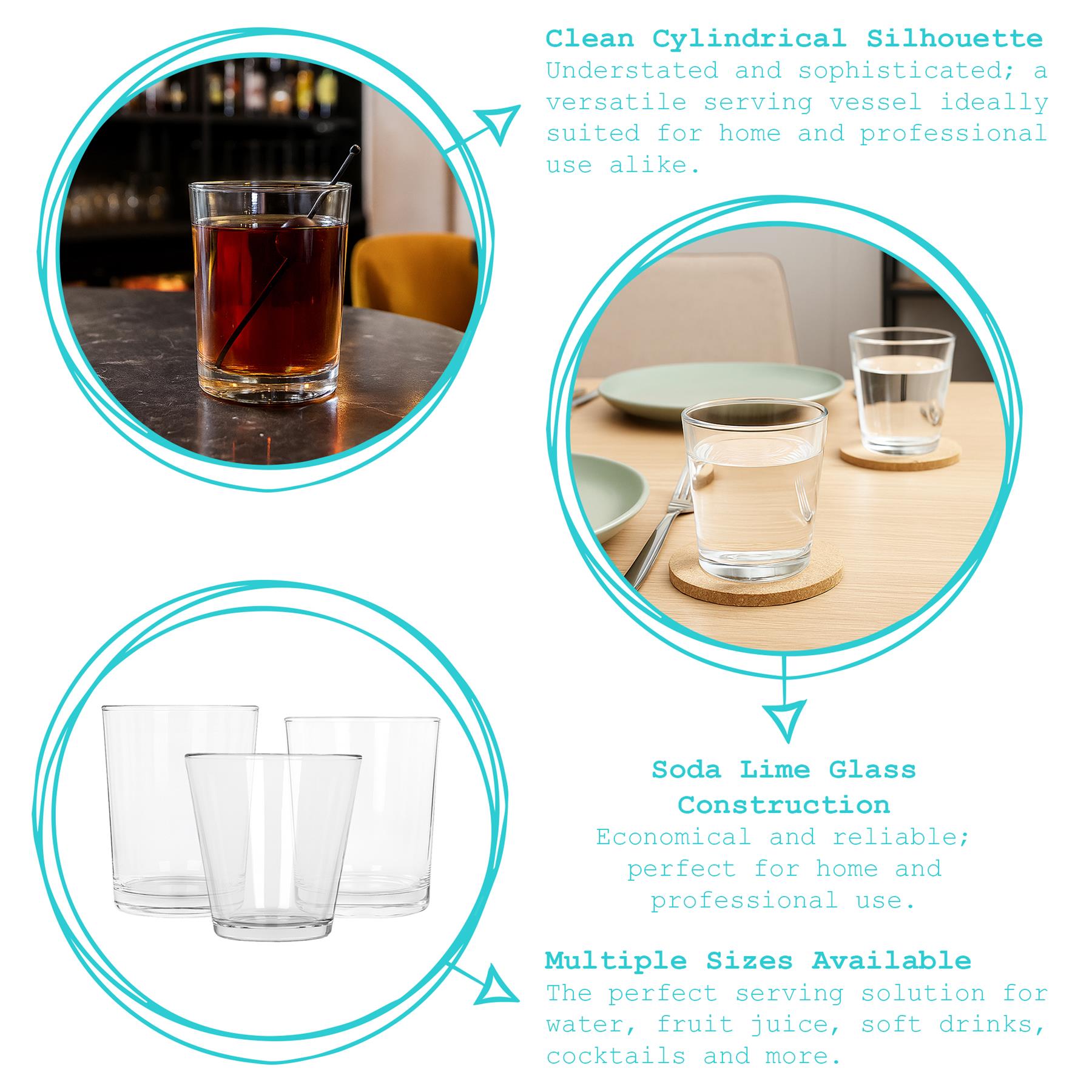 230ml Glass Tumbler