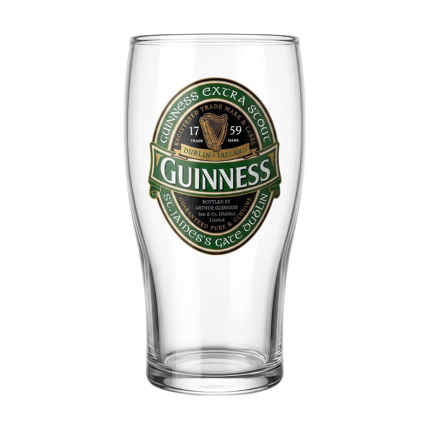 Guinness Ireland Pint Glass