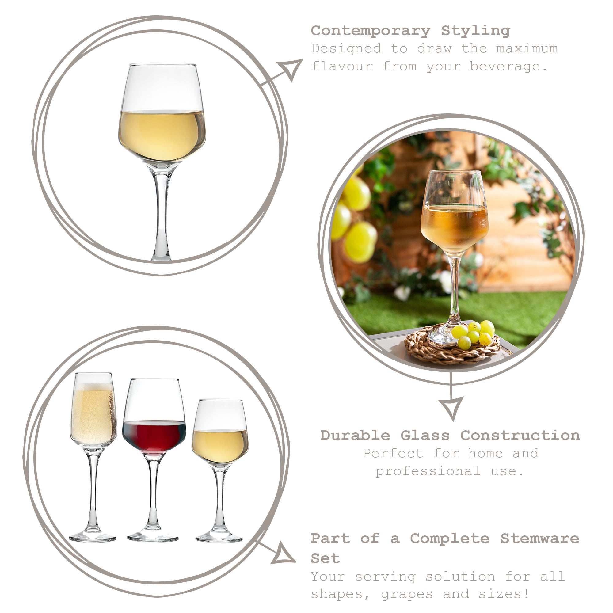295ml Tallo Wine Glass