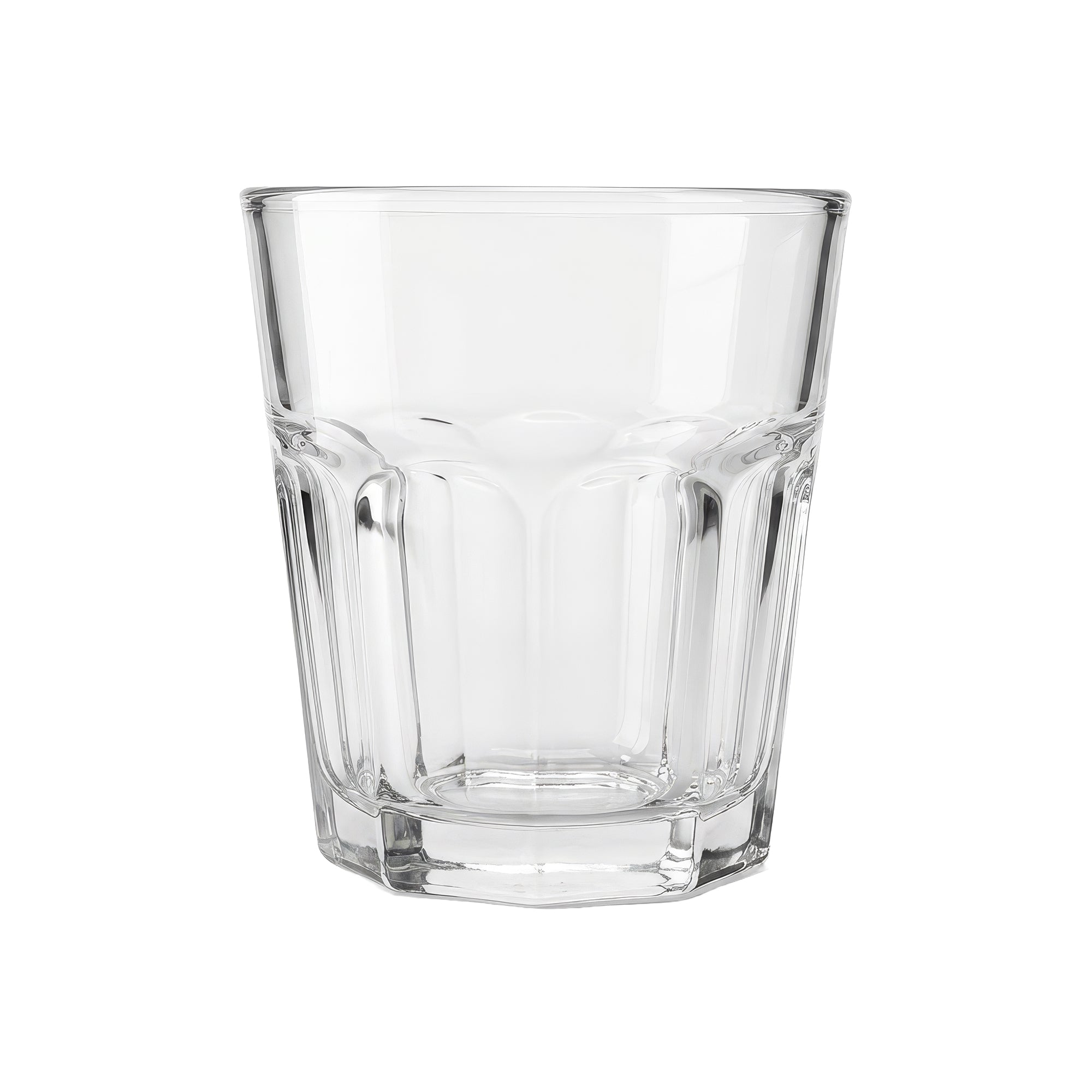 285ml Panelled Glass Tumbler