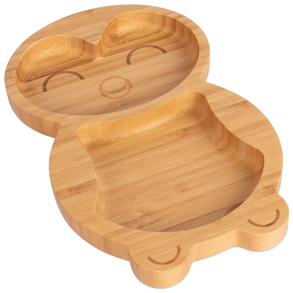 Penguin Bamboo Baby Suction Plate