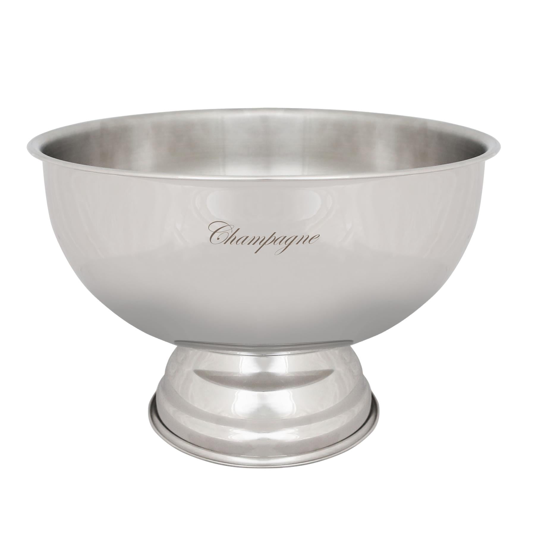 Stainless Steel Champagne Ice Bucket - 35cm - Engraved