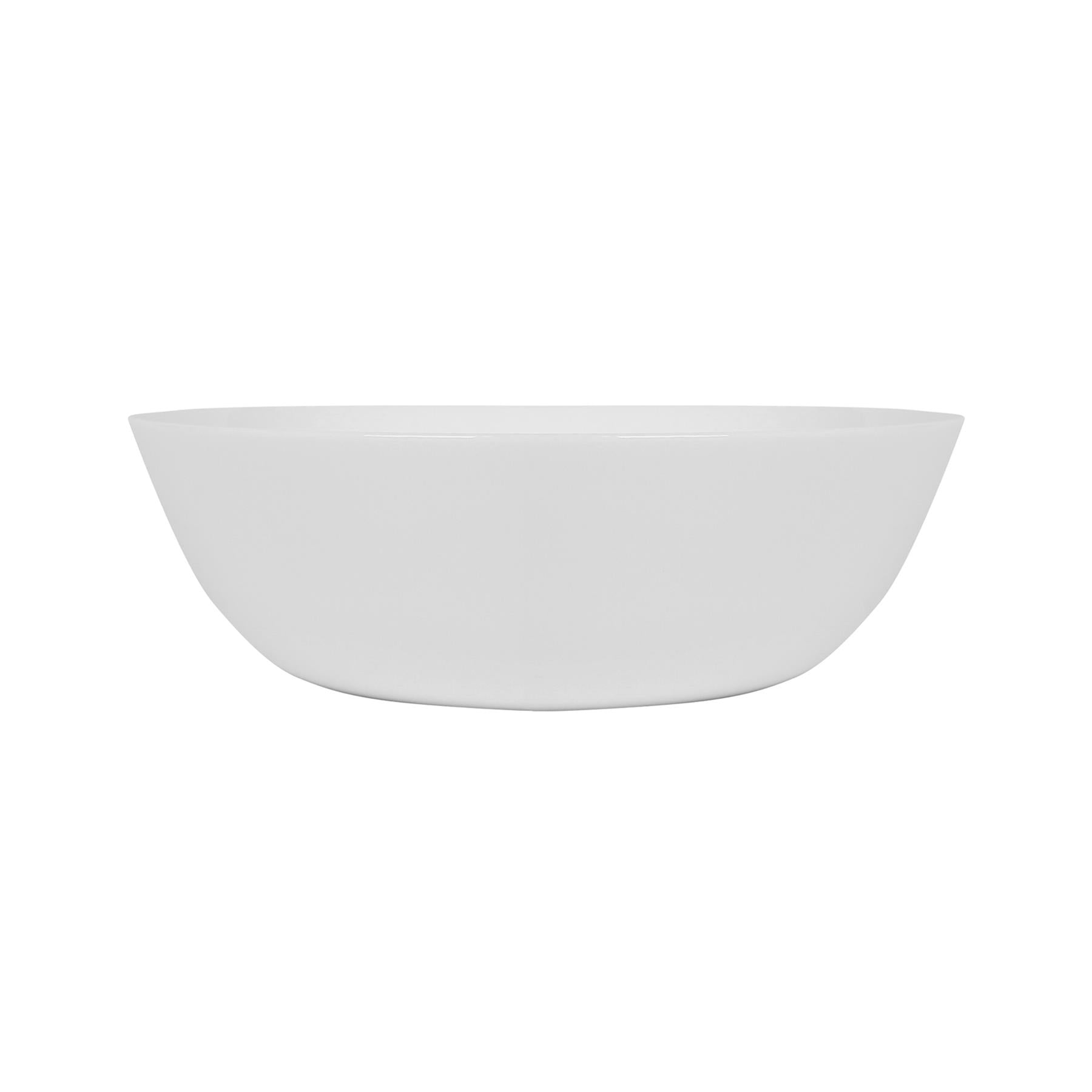 Round Opalware Cereal Bowl - 19cm - White