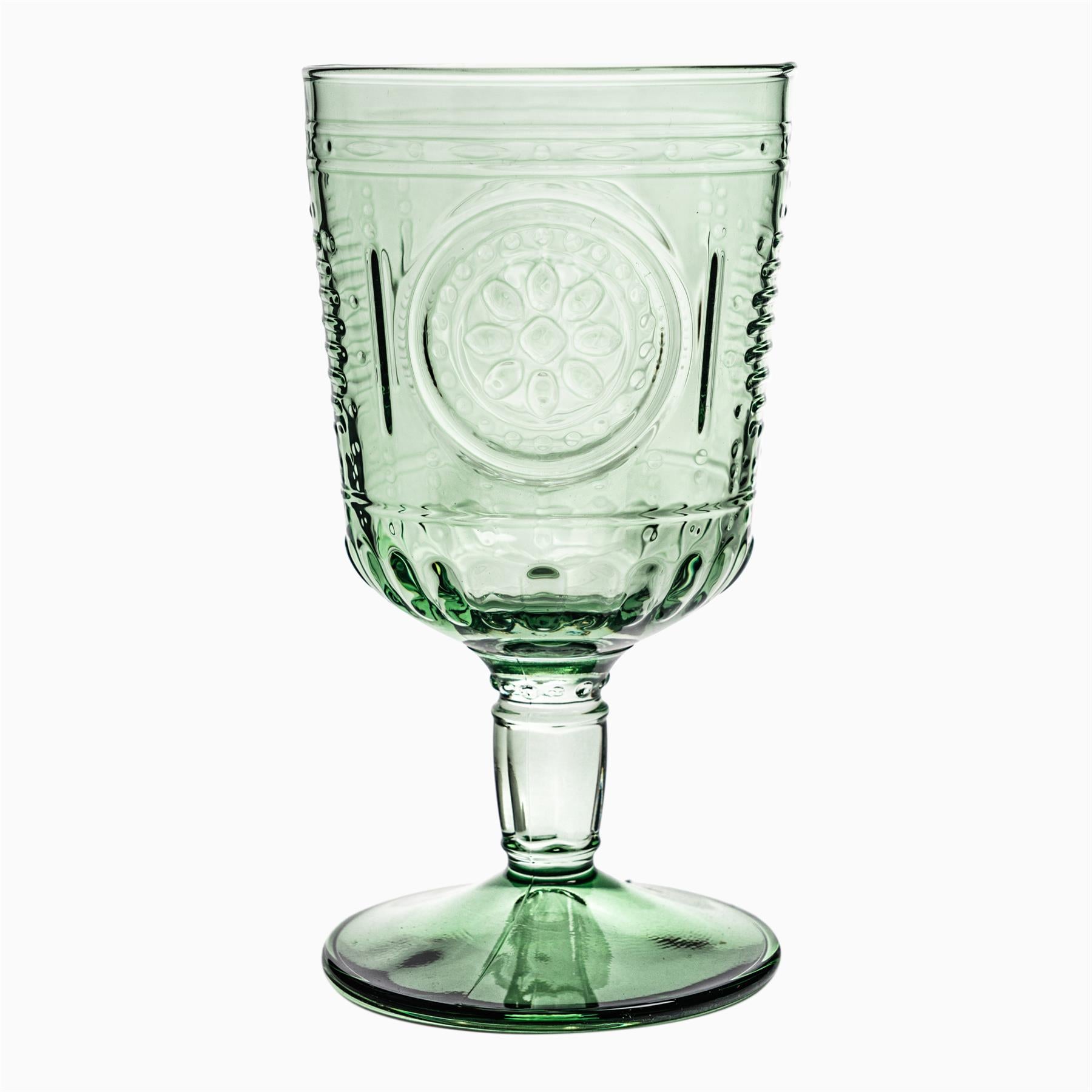 Romantic Wine Glass - 320ml - Green