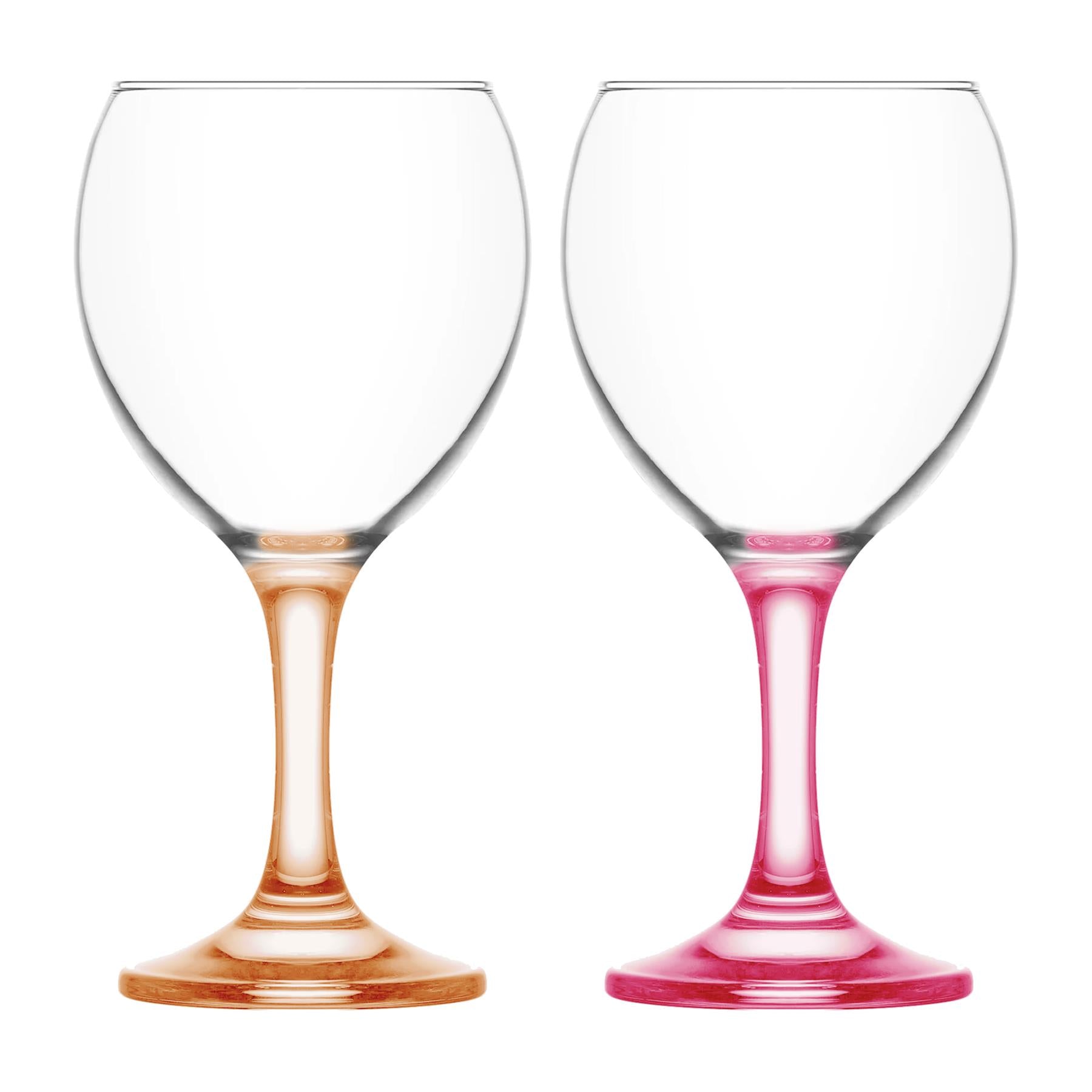 260ml Misket Wine Glass - Coloured Stem