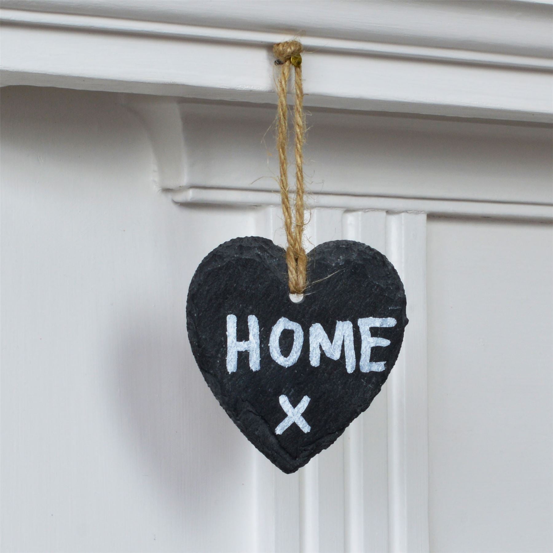 Slate Heart Hanging Tag
