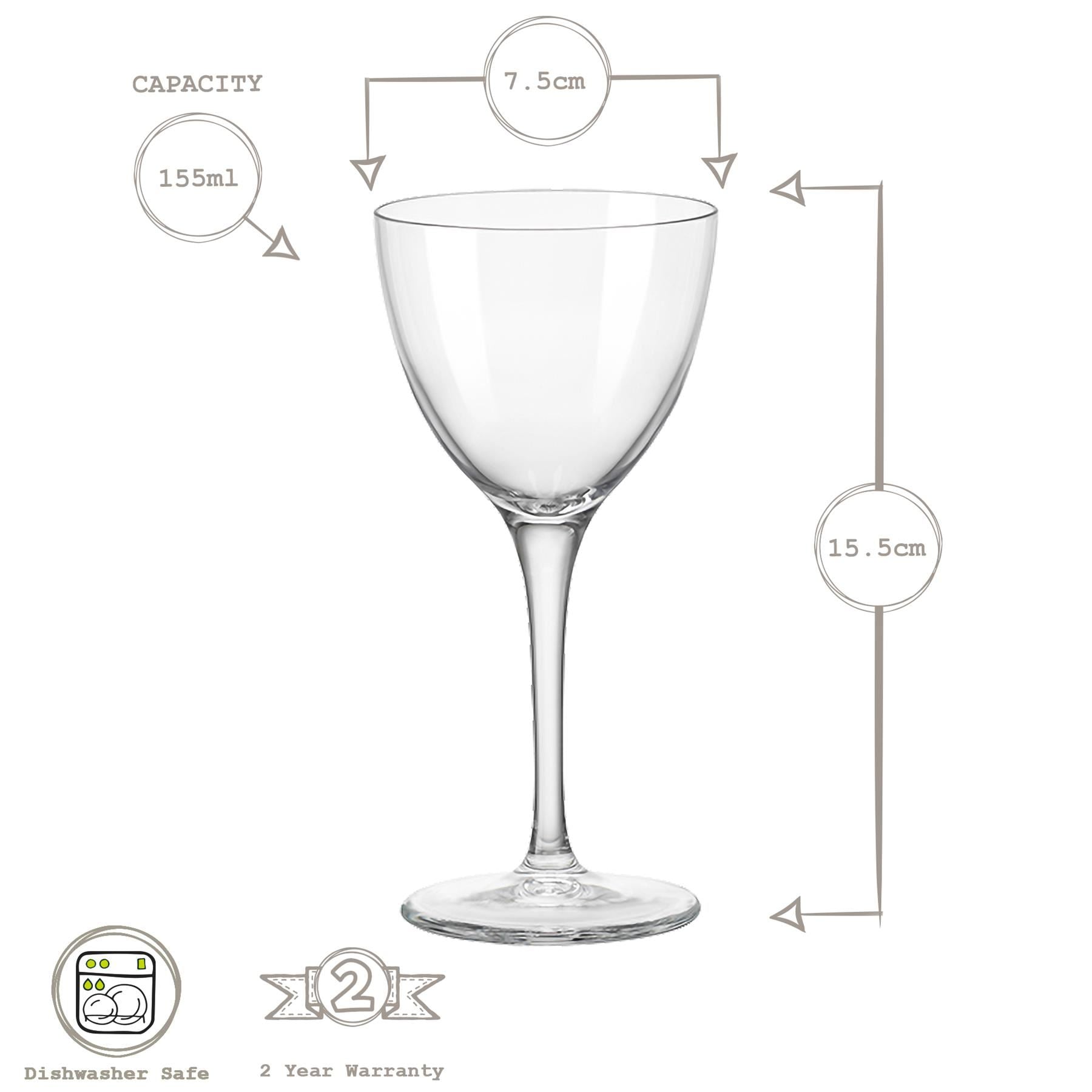 155ml Bartender Novecento Nick & Nora Glass