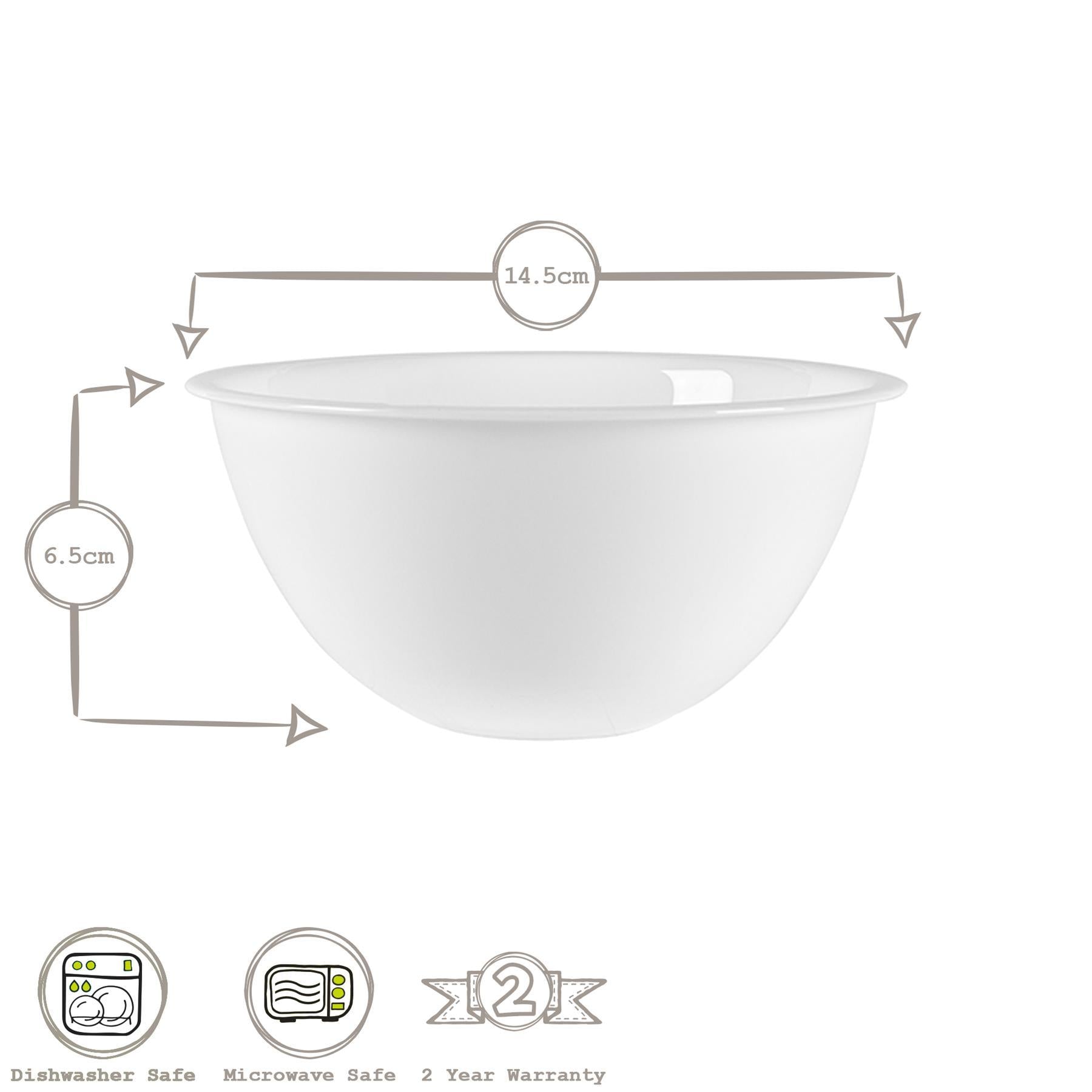 Easy Glass Nesting Mixing Bowl - 14.5cm