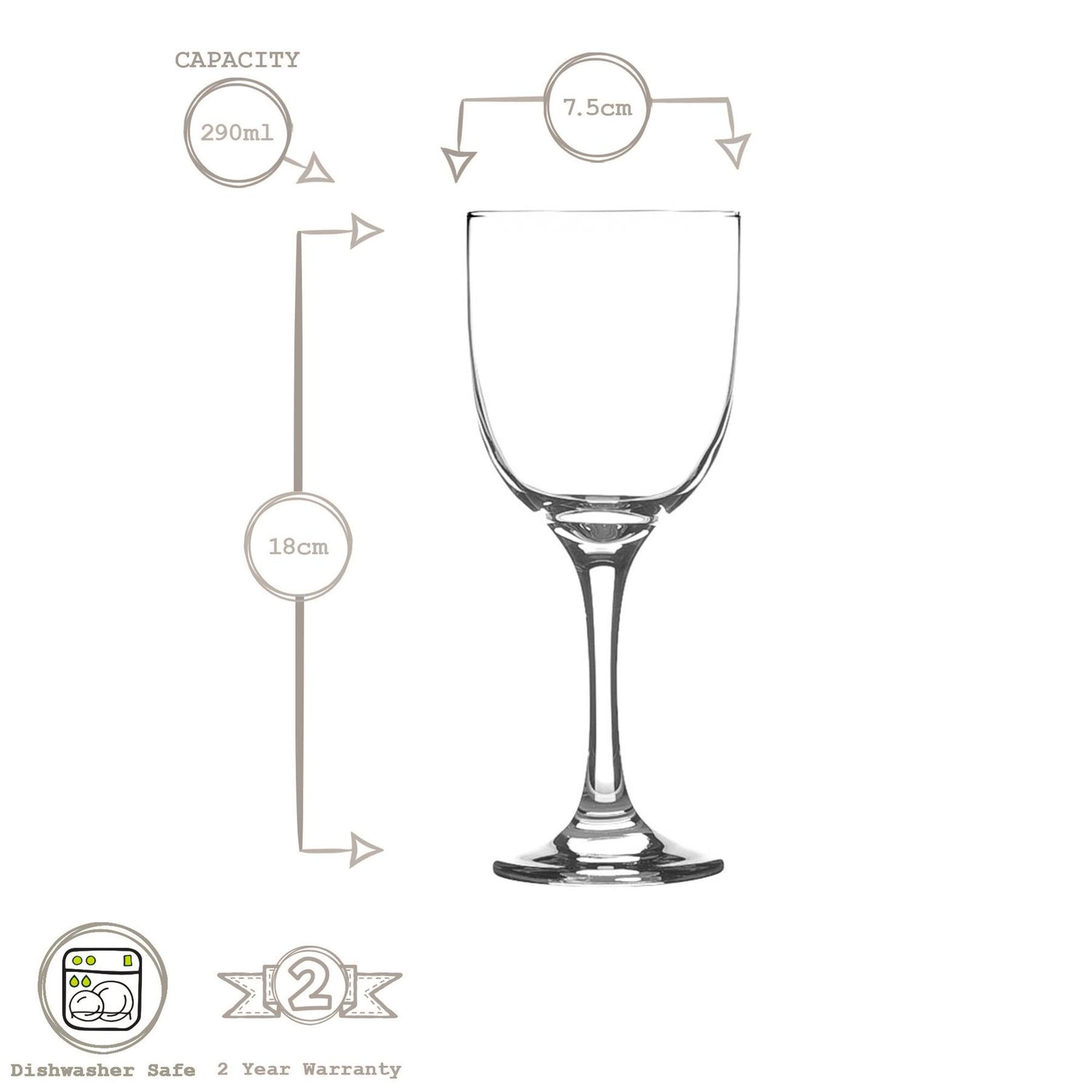 Tokyo White Wine Glass - 290ml