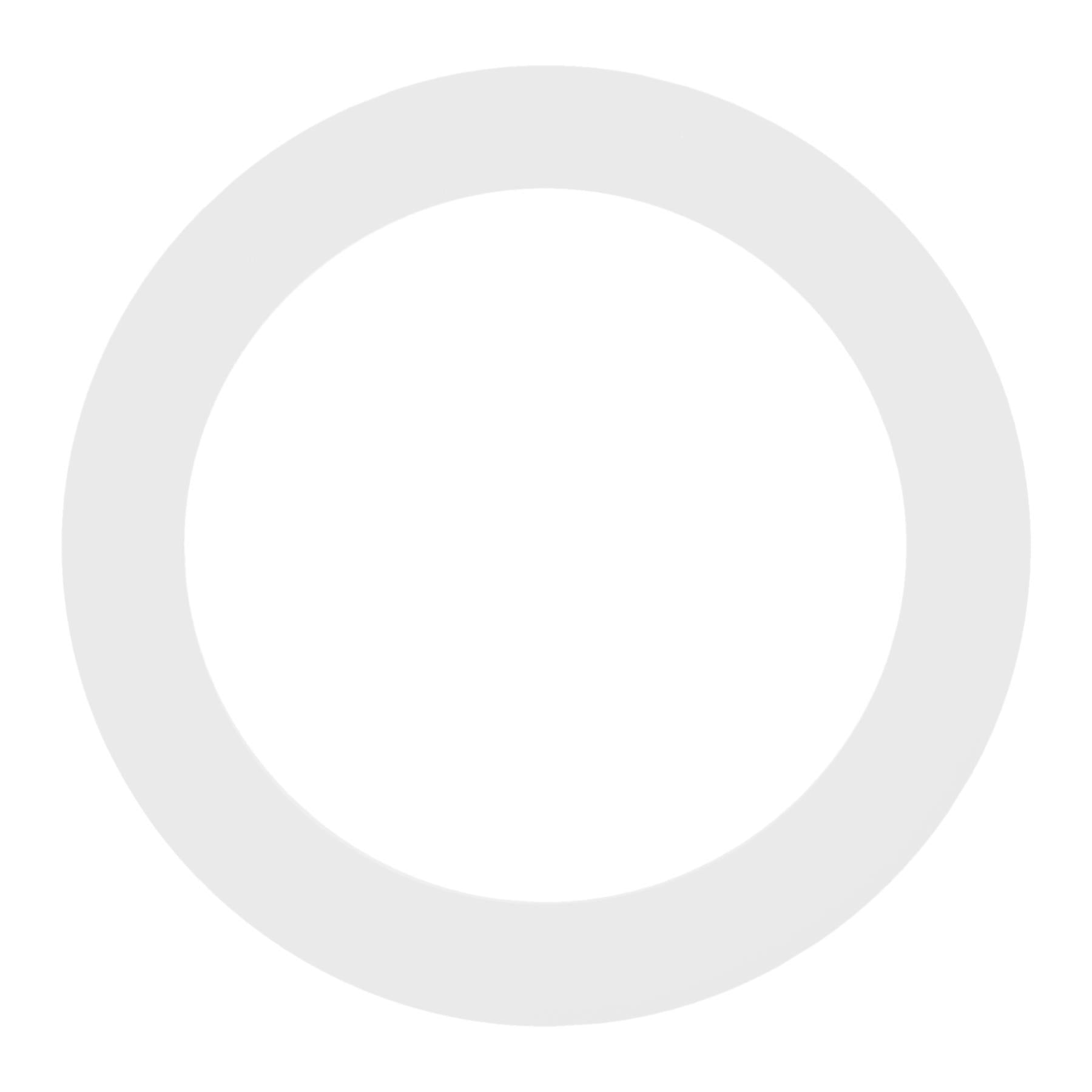 Argon Tableware Glass Storage Jar Seal - White - Medium