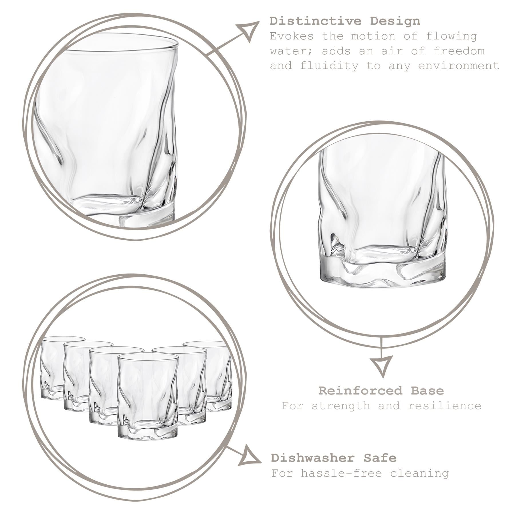 420ml Sorgente Whisky Glass