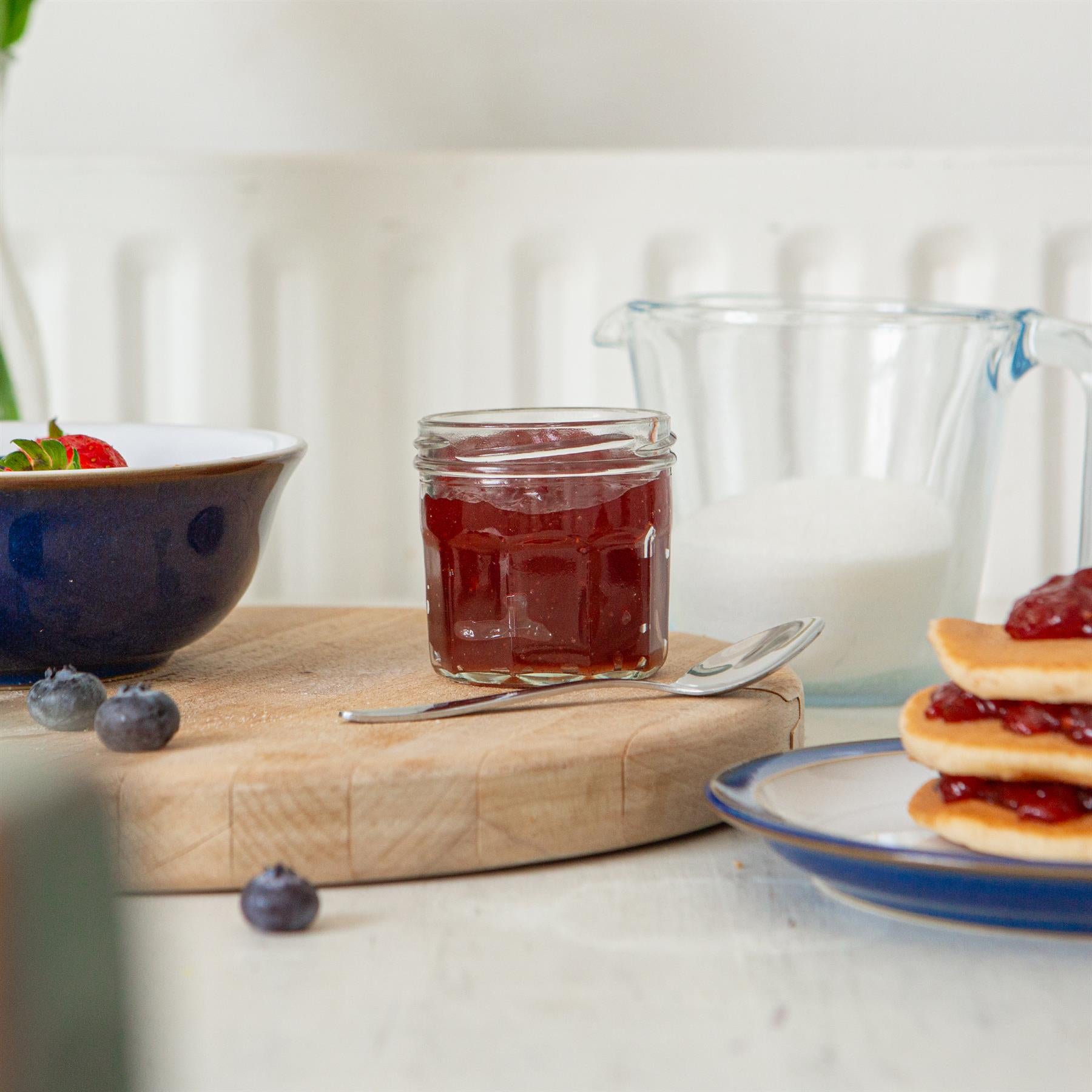 130ml Glass Jam Jar