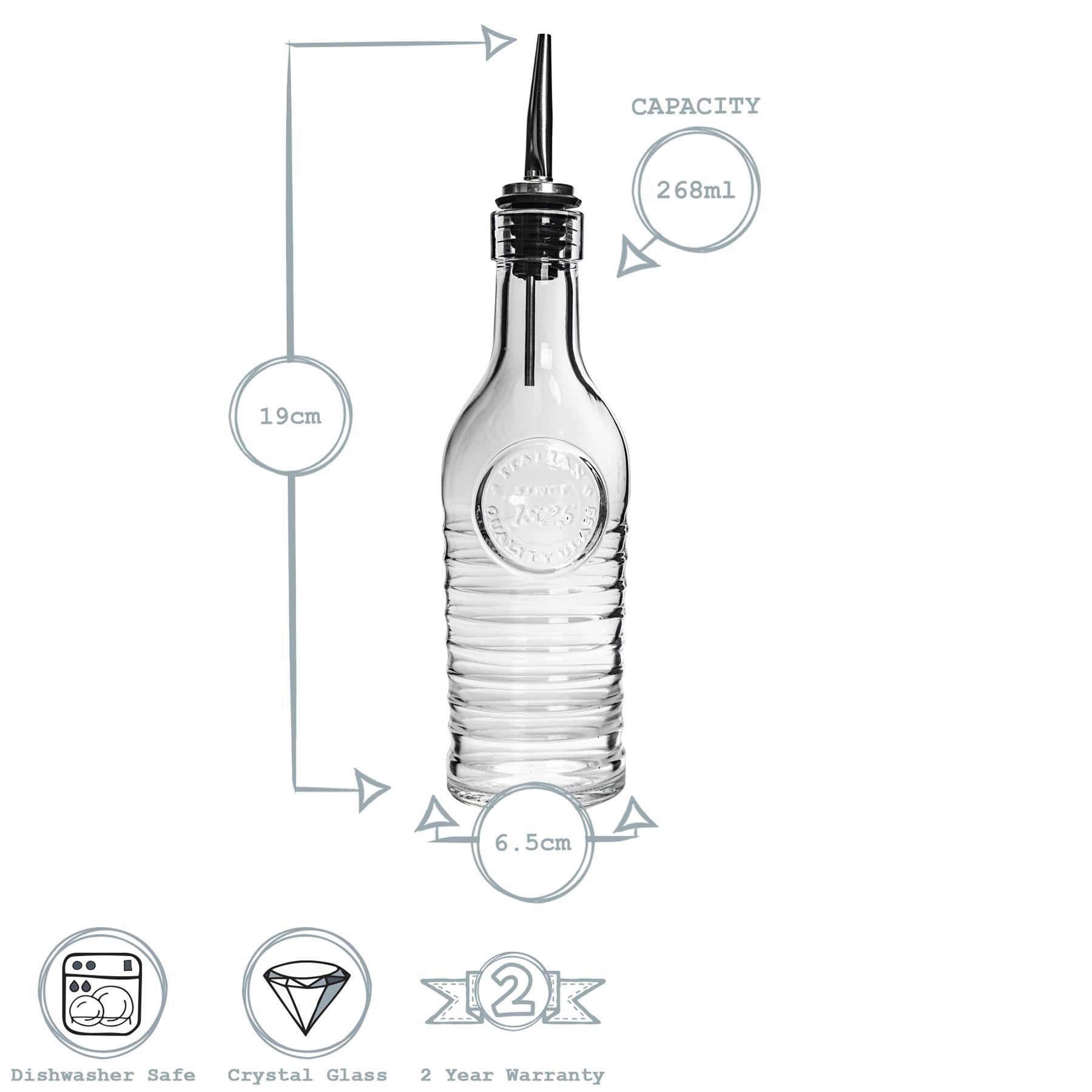 268ml Officina 1825 Glass Olive Oil Bottle
