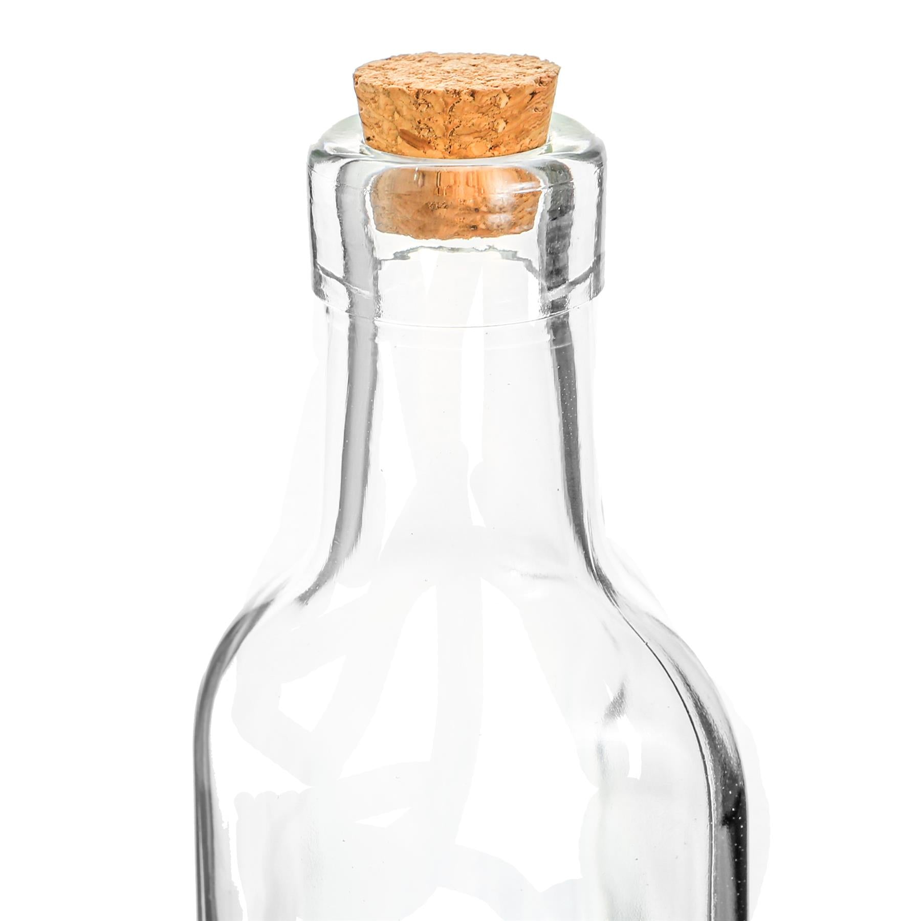 Olive Oil Pourer Bottle with Cork Lid - 170ml