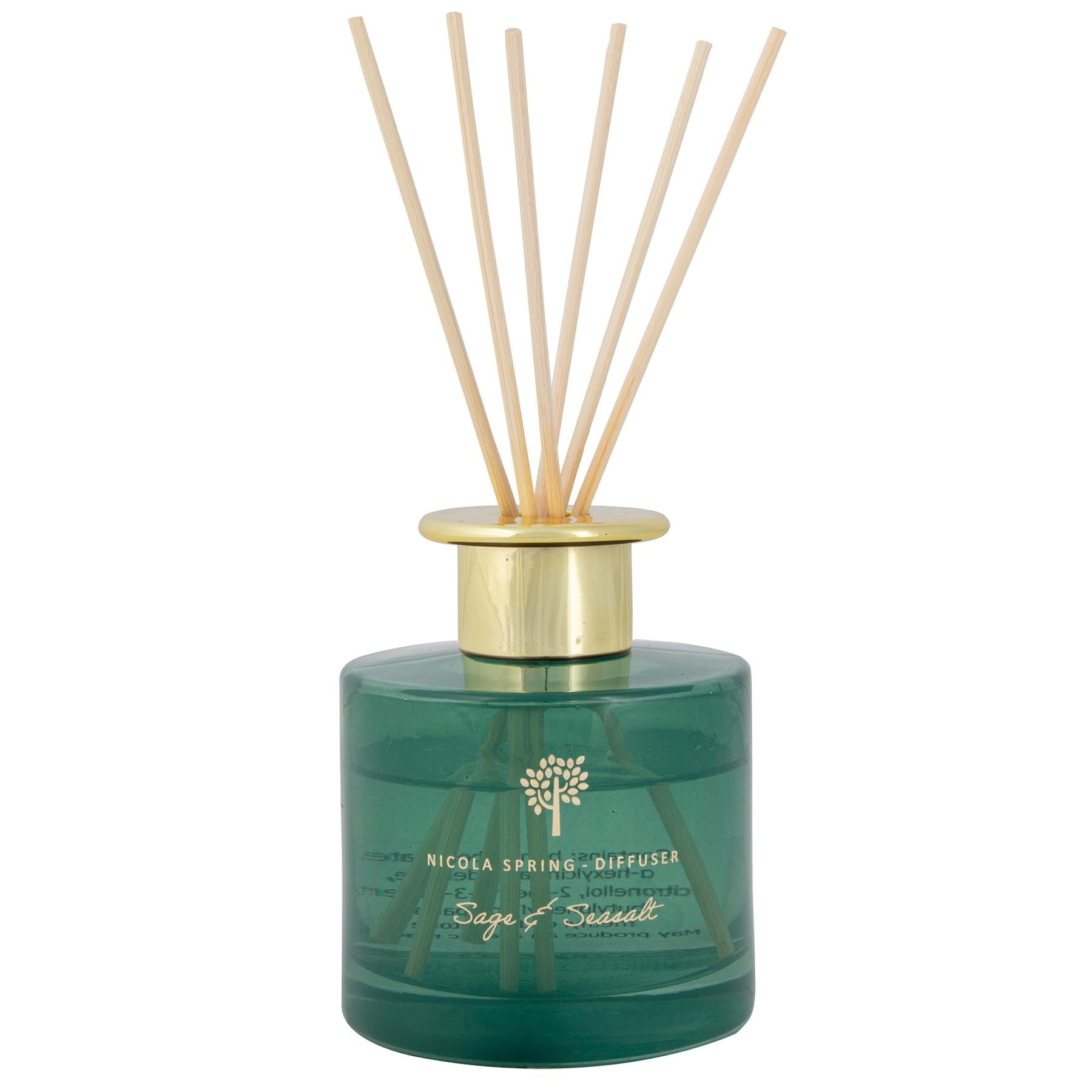 200ml Wild Sage & Seasalt Glass Reed Diffuser