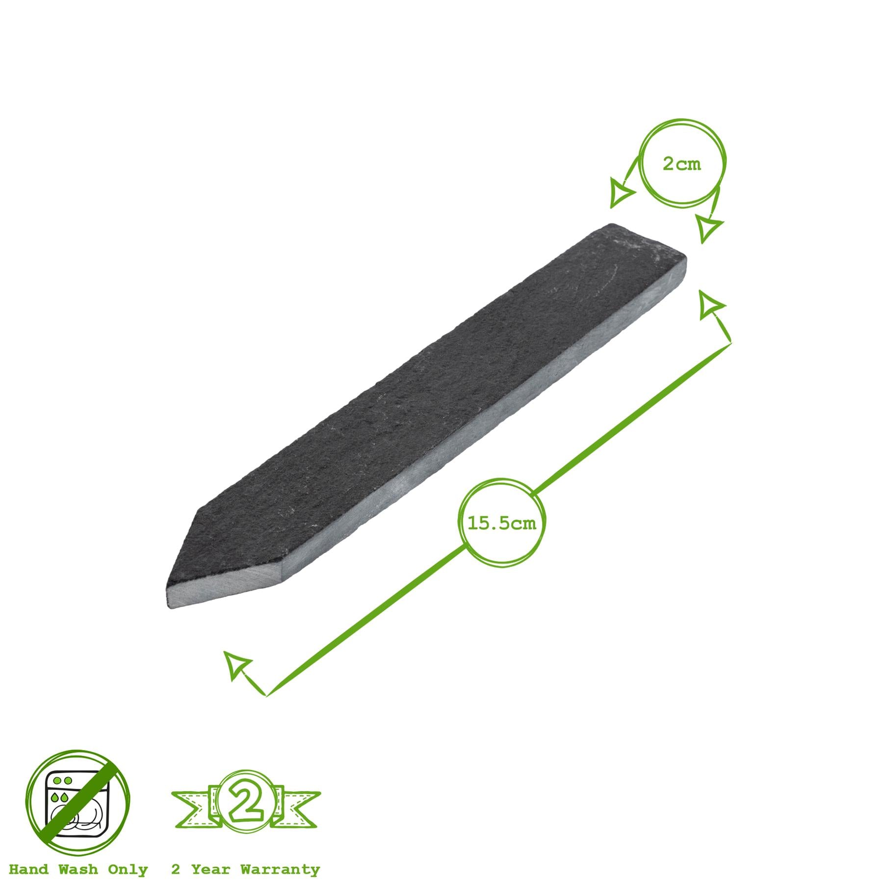 Slate Plant Marker - 2cm x 15.5cm