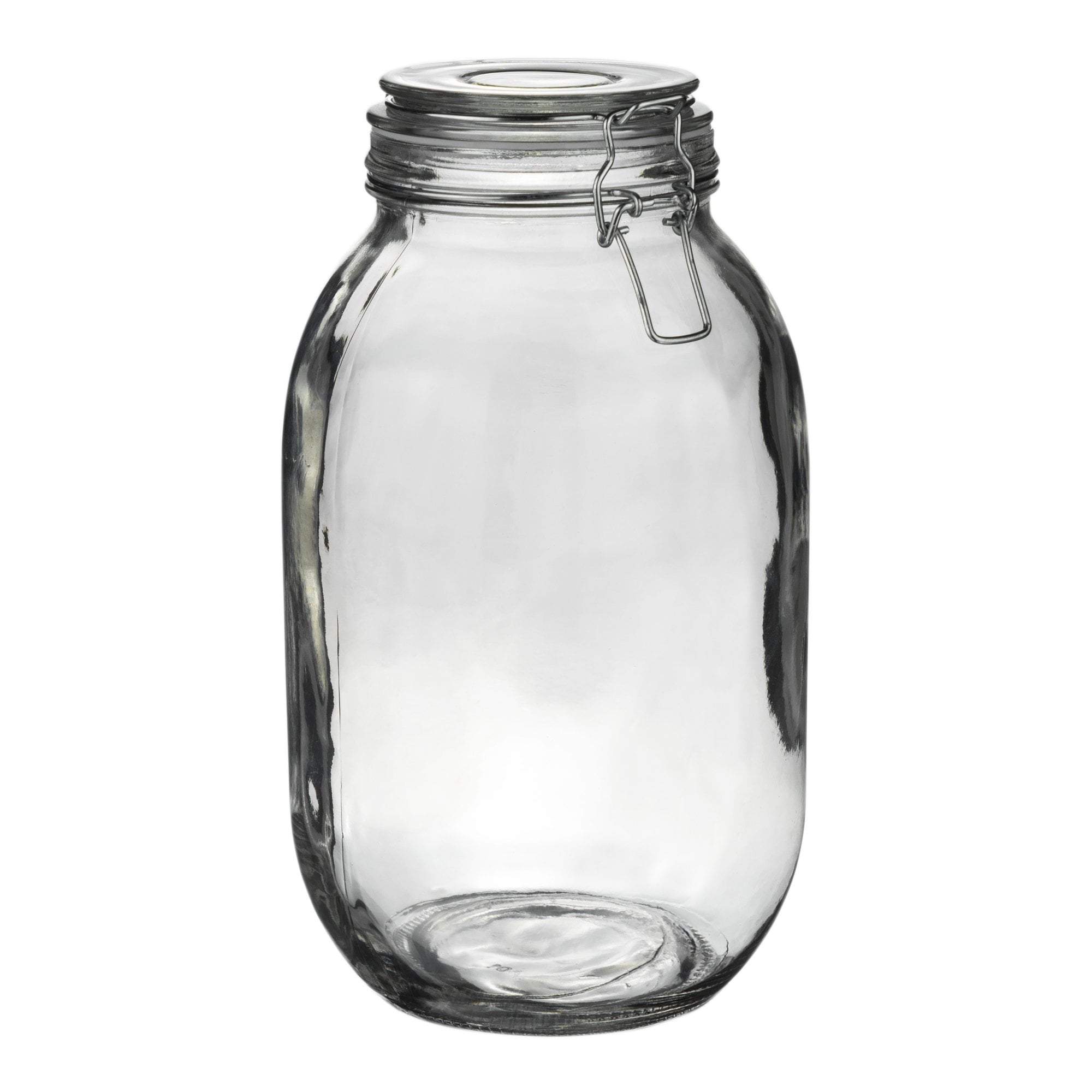 Argon Tableware Glass Storage Jar - 3 Litre - Clear Seal