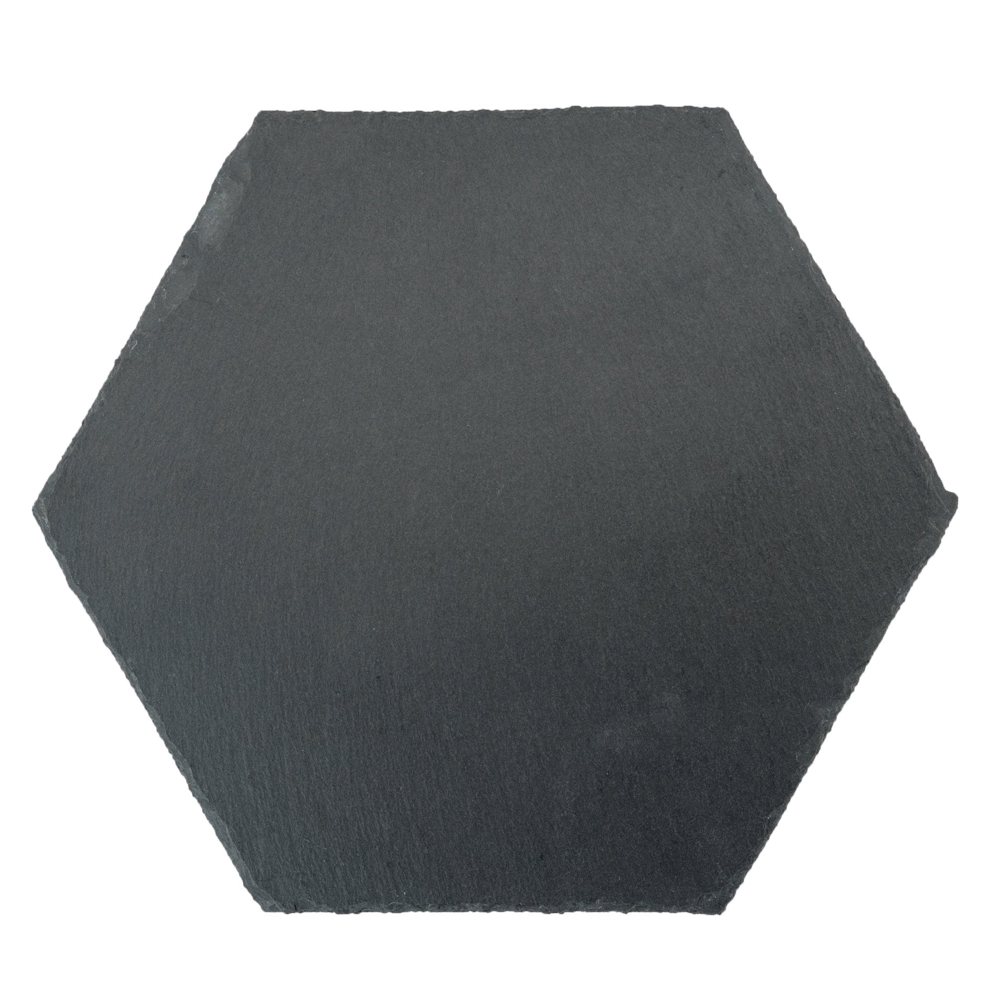 Argon Tableware Hexagon Slate Serving Platter - 30cm - Grey