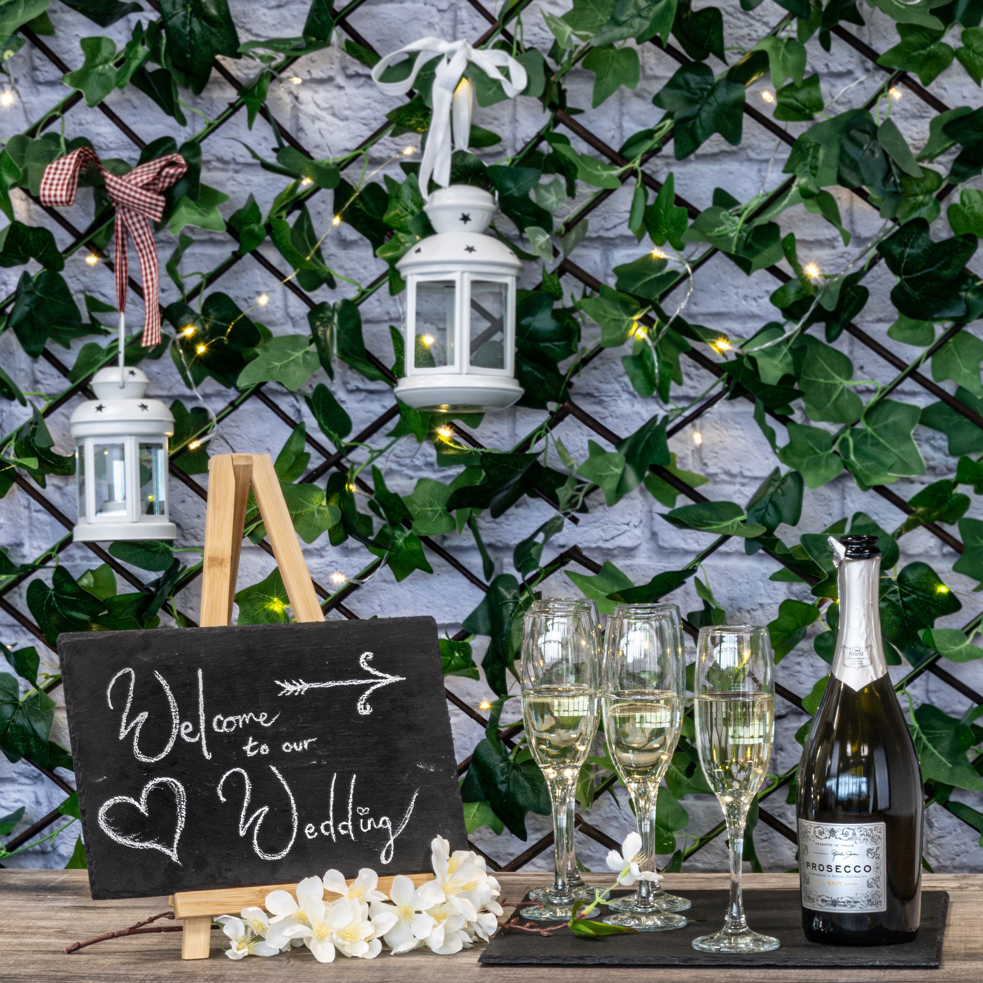 Square Slate Serving Platter - 33cm