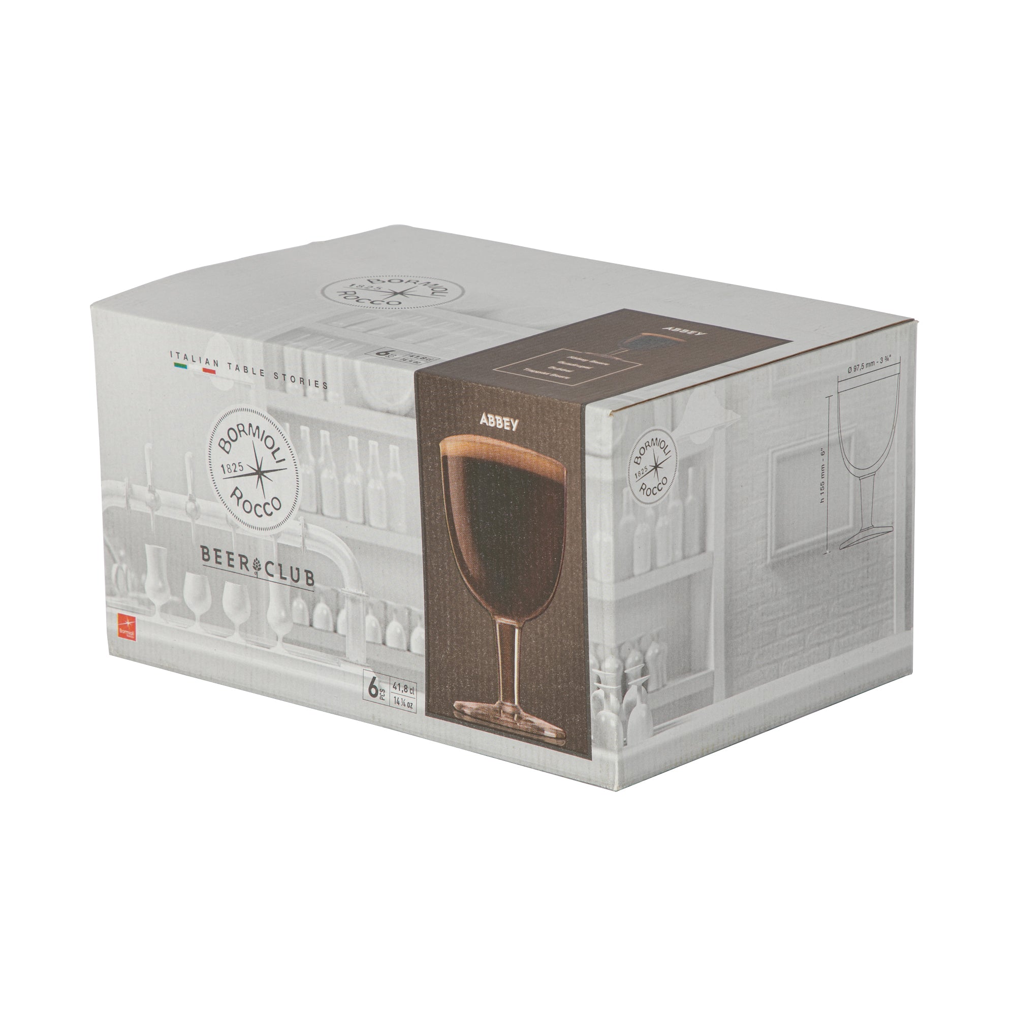 Abbey Beer Glass 418ml