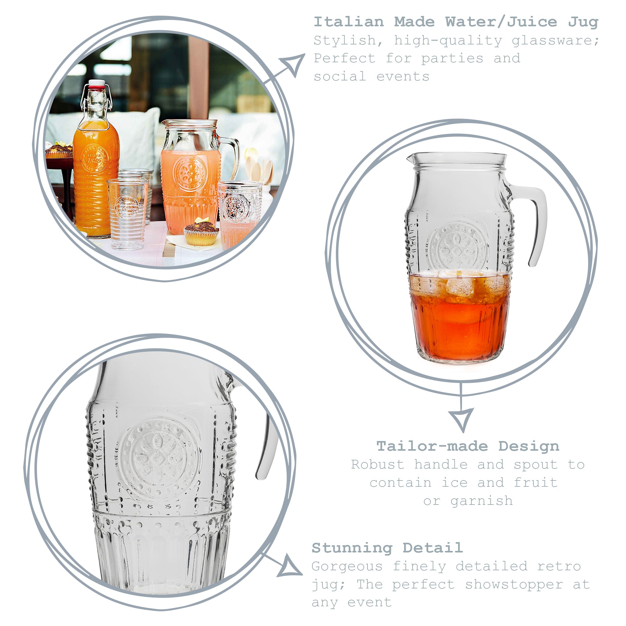 Romantic Water Jug - 1.8L