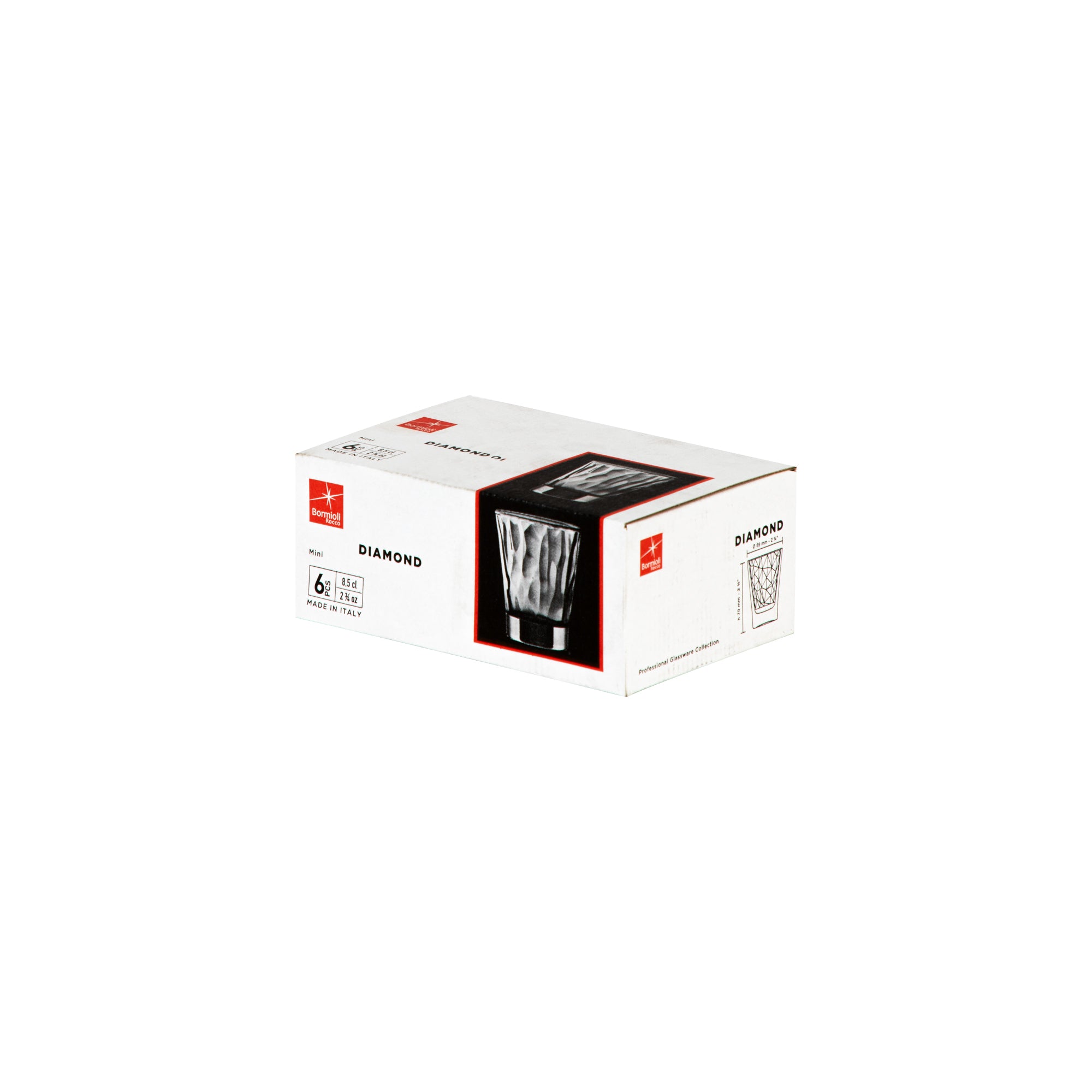 Diamond Shot Glass - 80ml