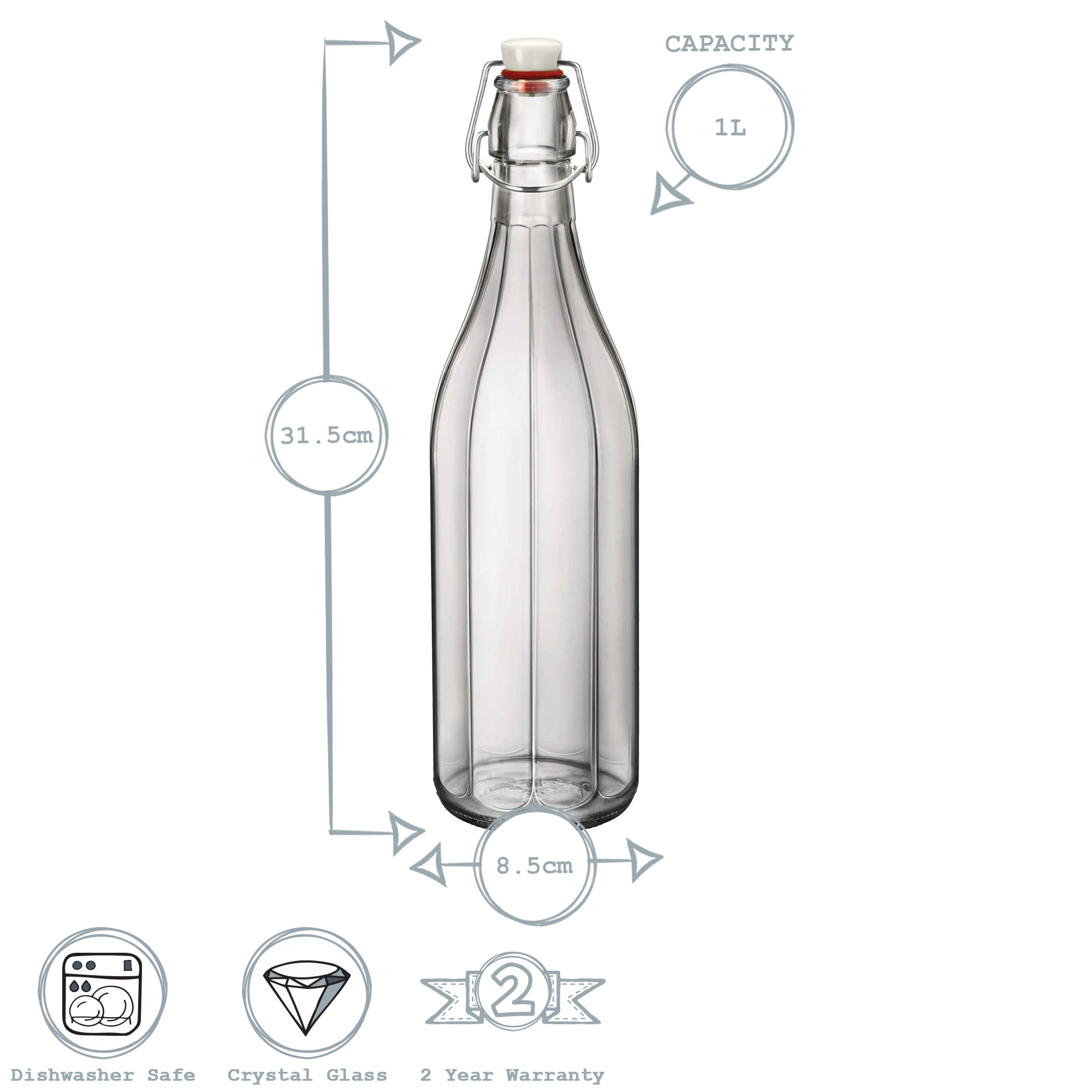 Oxford Bottle - 1L