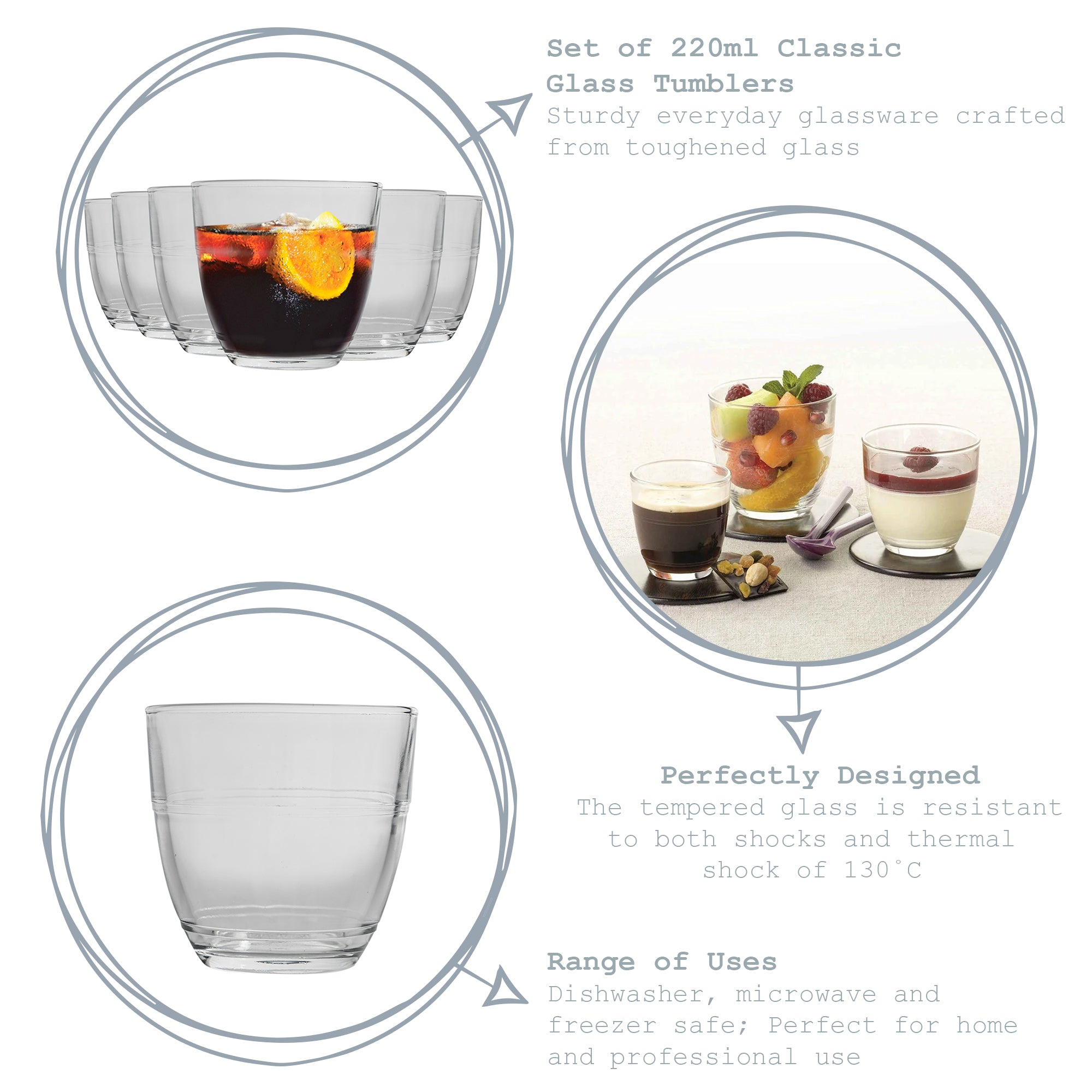 Gigogne Drinking Tumbler - 220ml