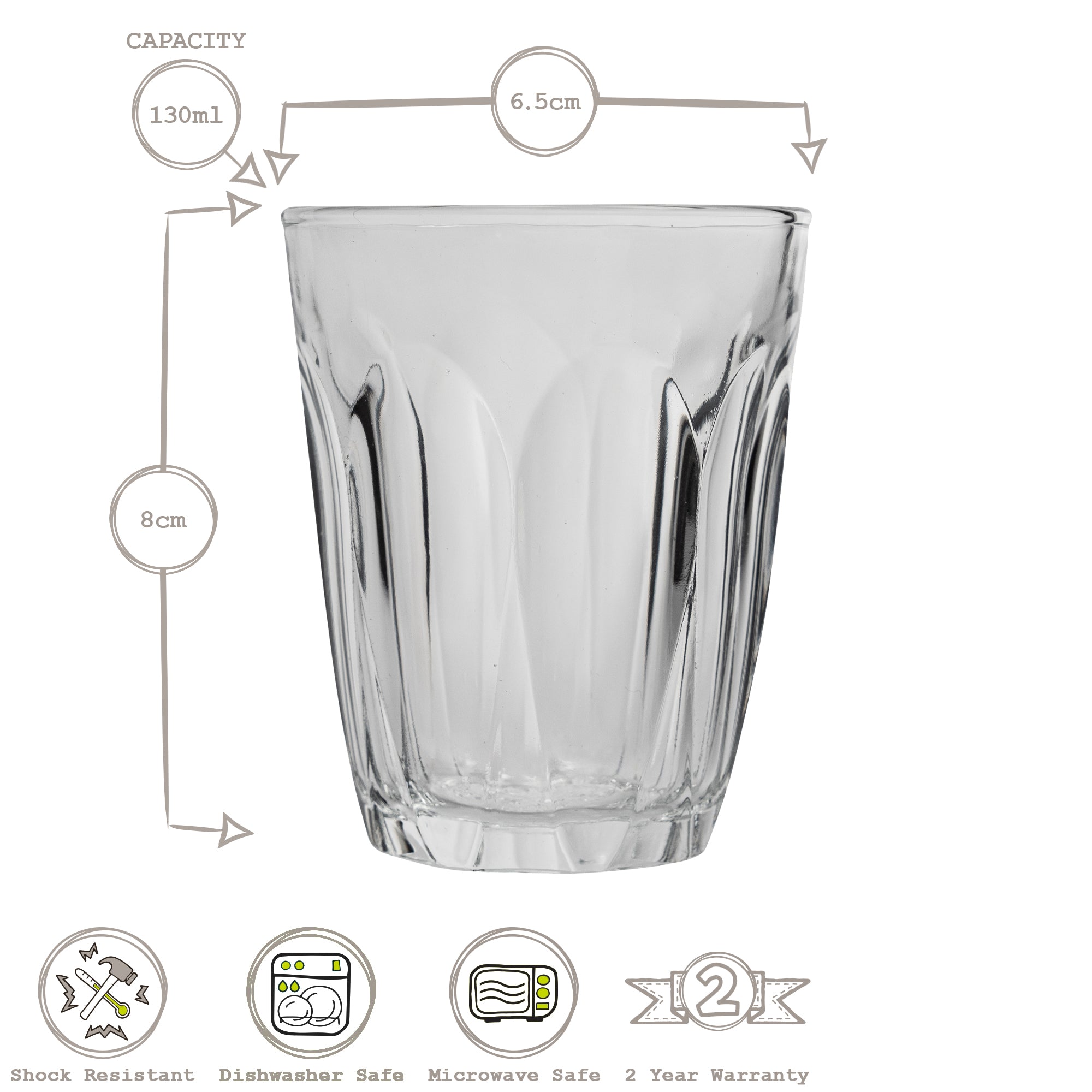 Provence Tumbler - 130ml