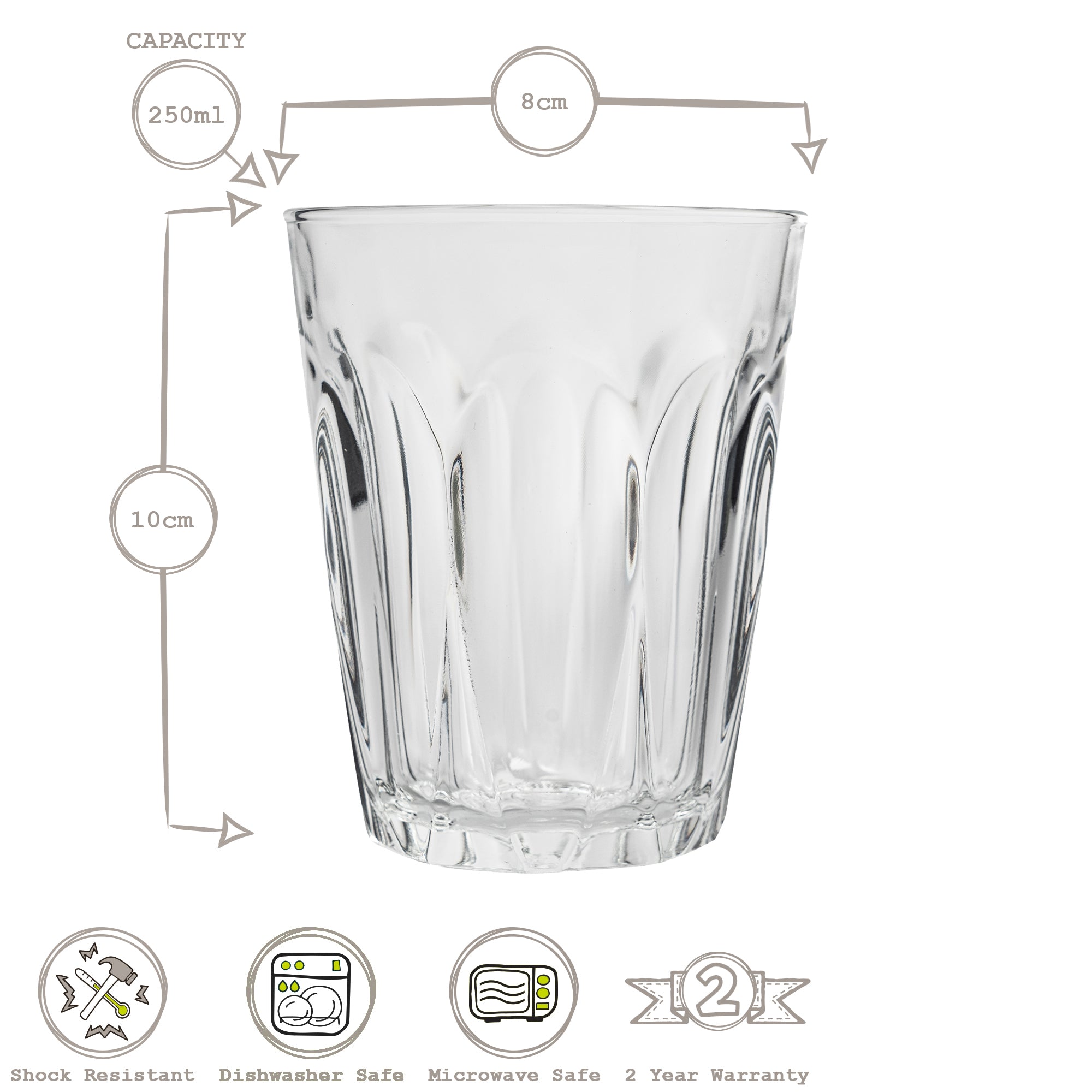 Provence Tumbler - 250ml
