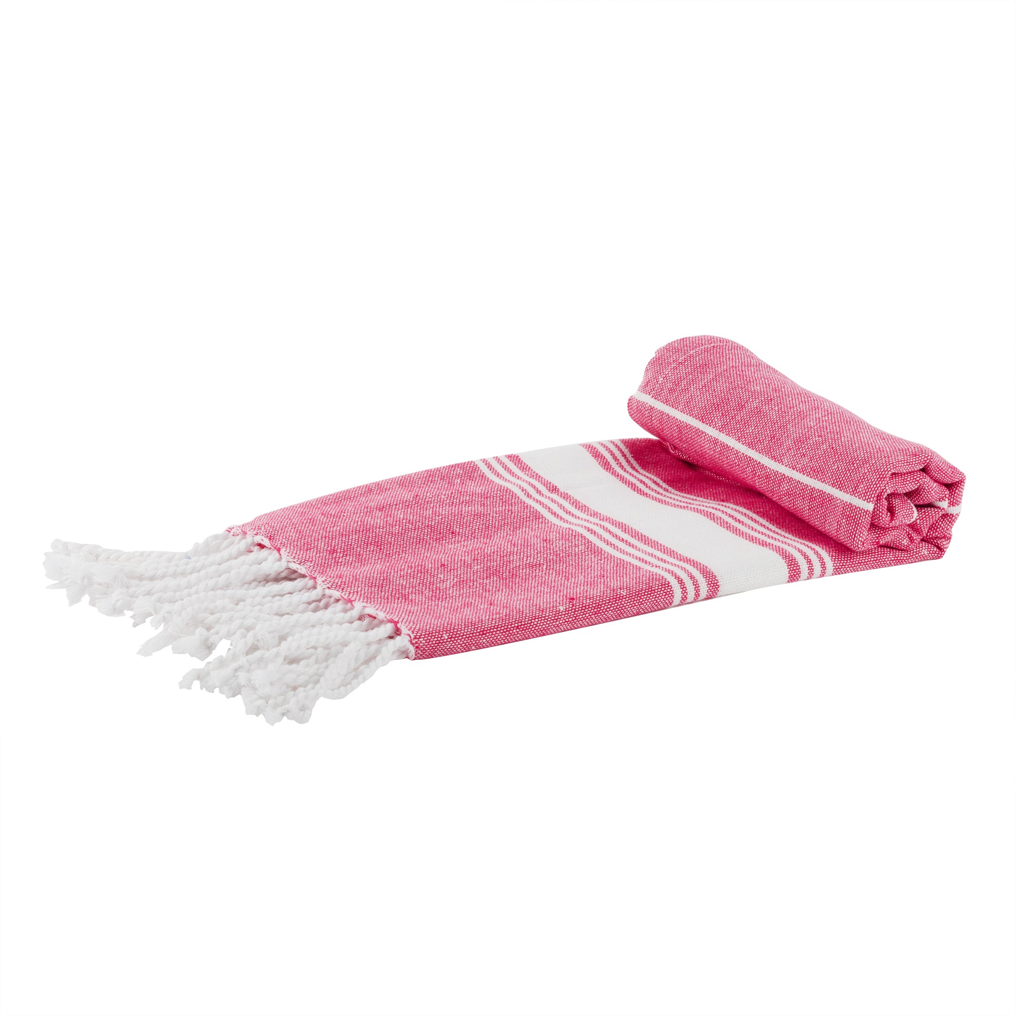 Small Turkish Beach Towel - Pink