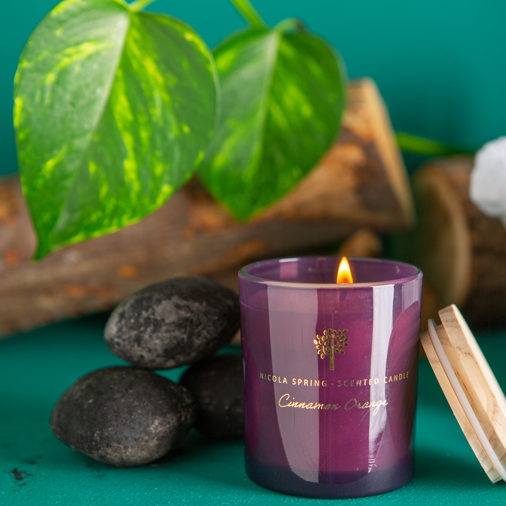 130g Cinnamon Orange Soy Wax Scented Candle