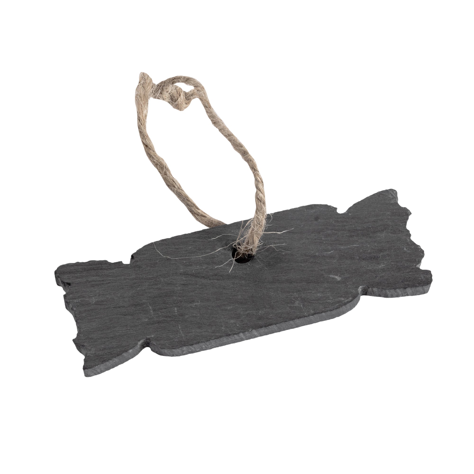 Slate Christmas Tree Decoration - Cracker - By Nicola Spring