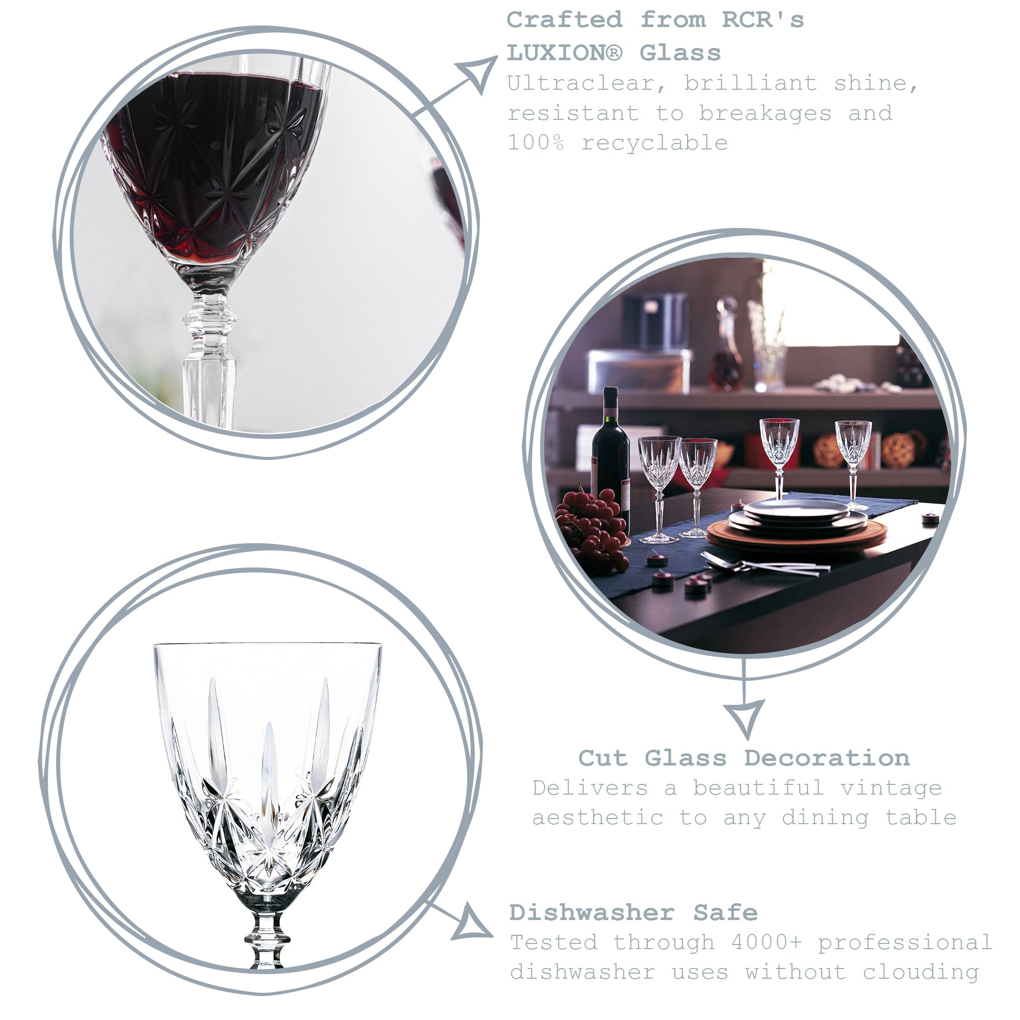 RCR Orchestra Red Wine Glass 290ml