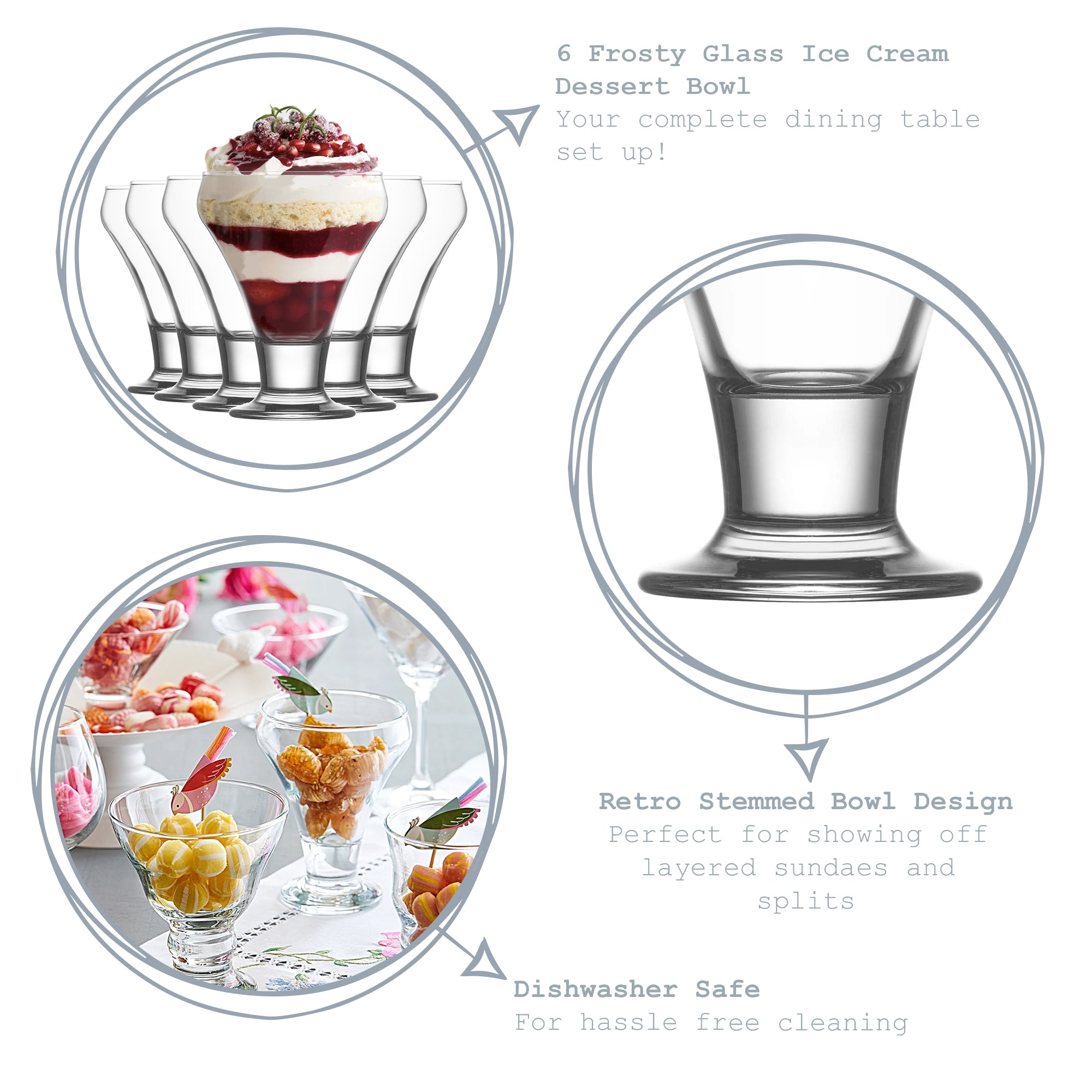 Frosty Dessert Glass - 305ml