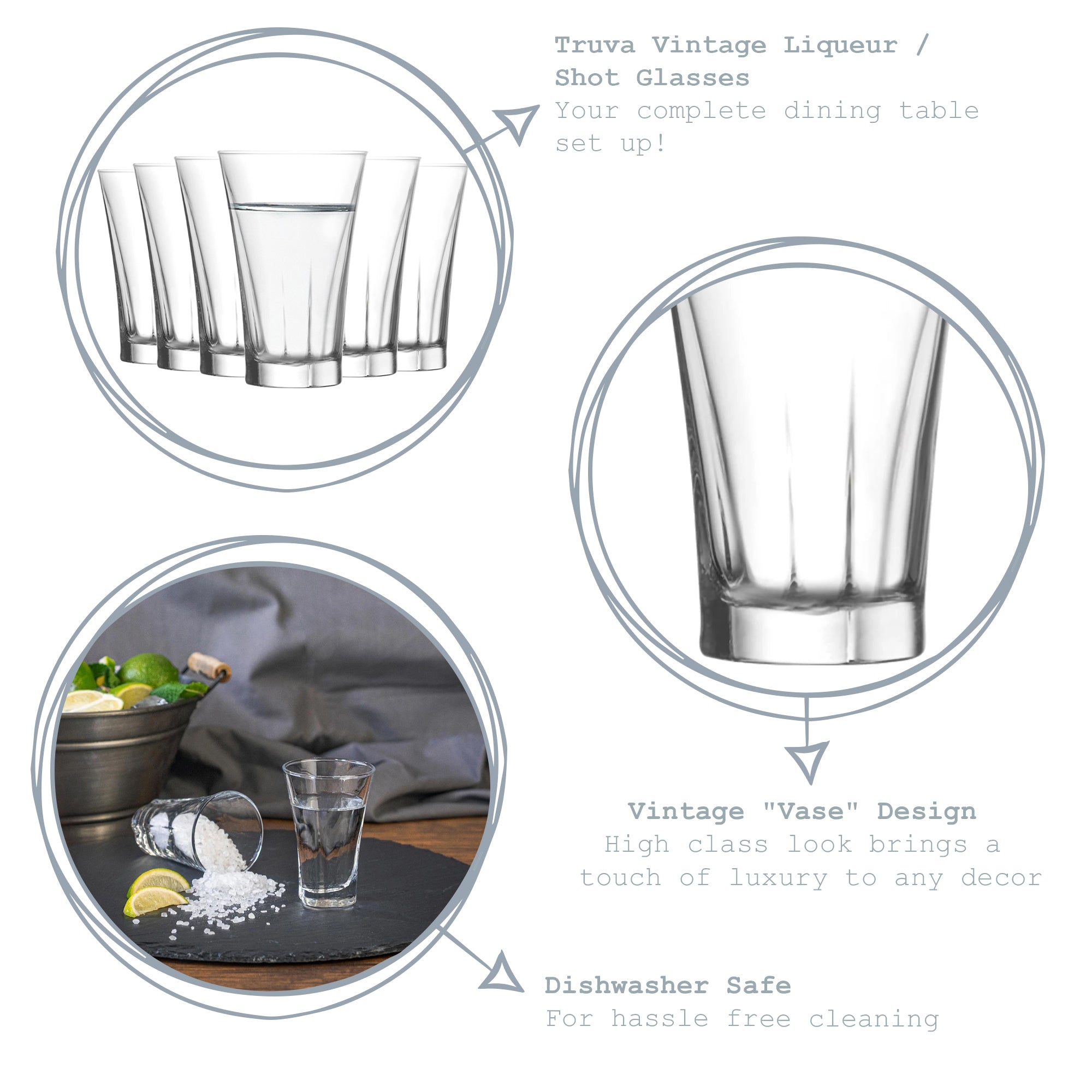 Truva Shot Glass - 100ml