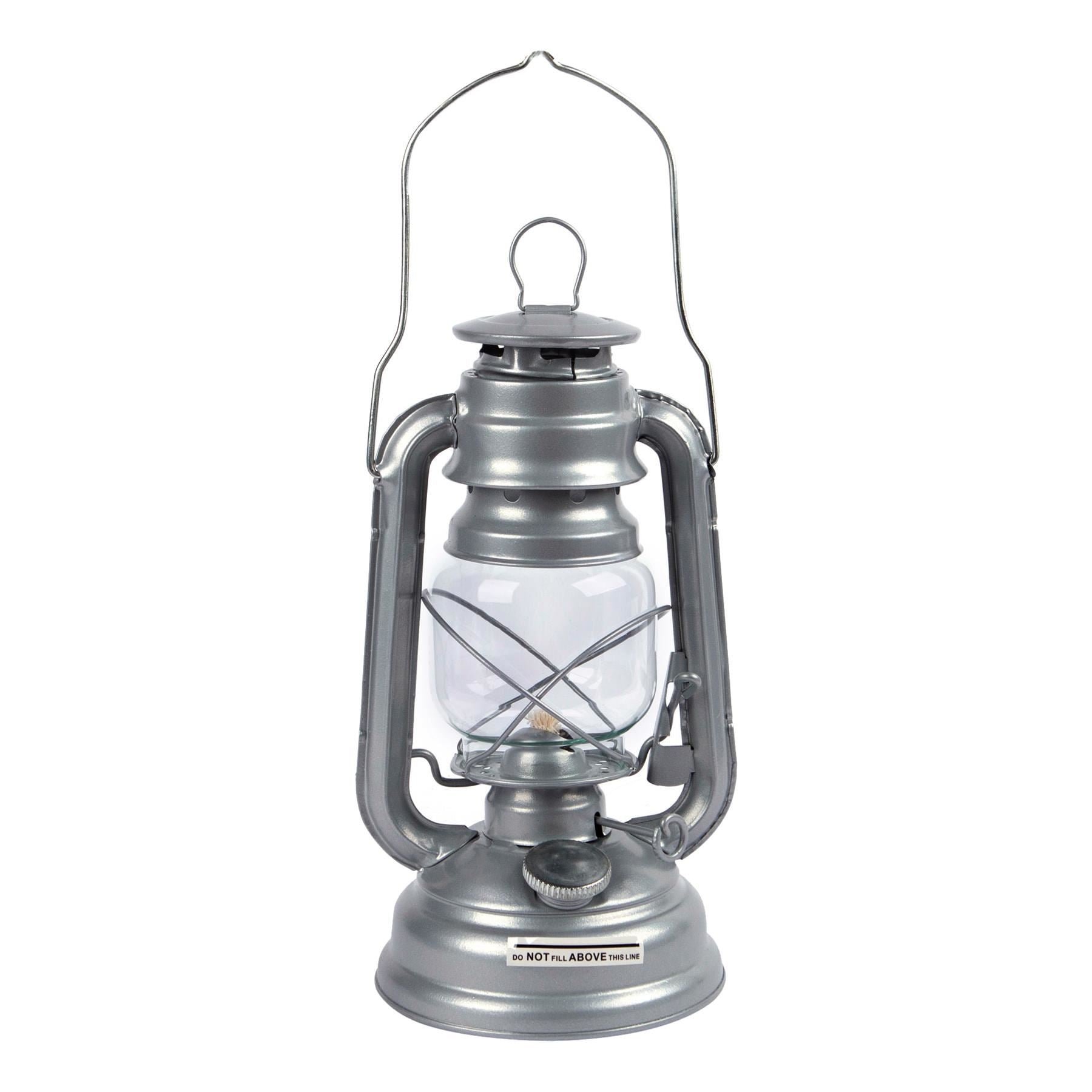 25cm Metal Hurricane Lantern - By Redwood