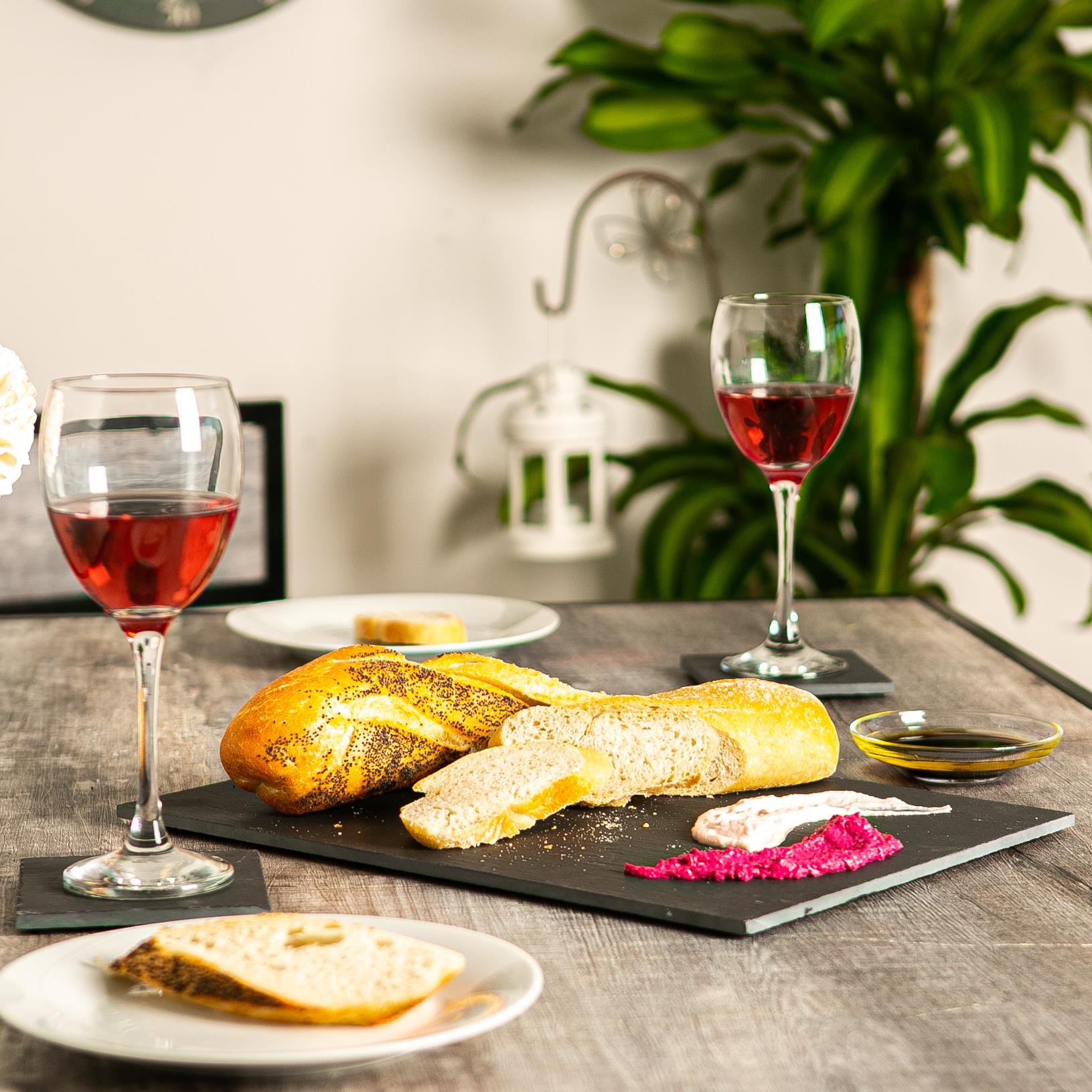 Linea Rectangular Slate Placemat - 35 x 25cm