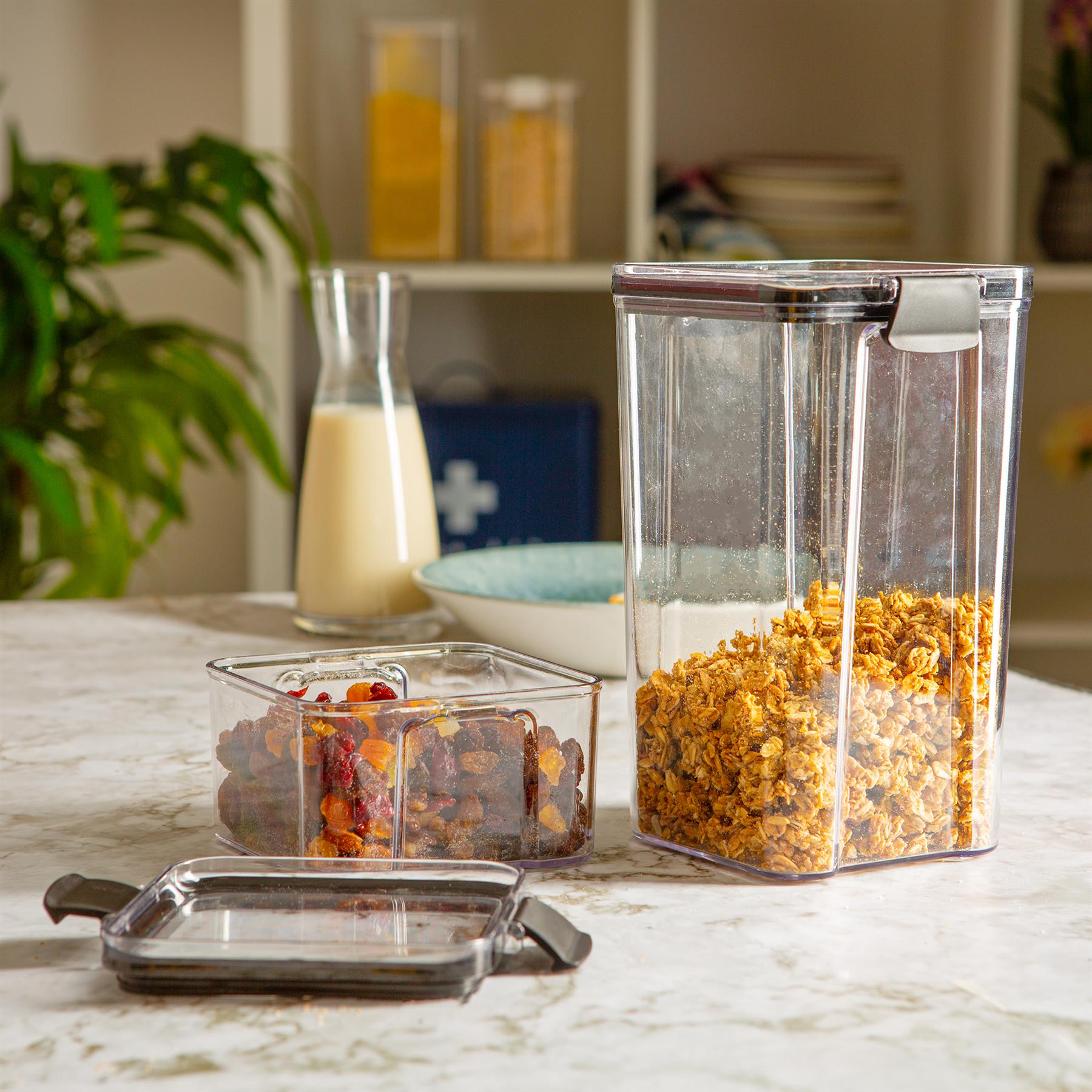 Food Storage Container - 1.3 Litre - Black