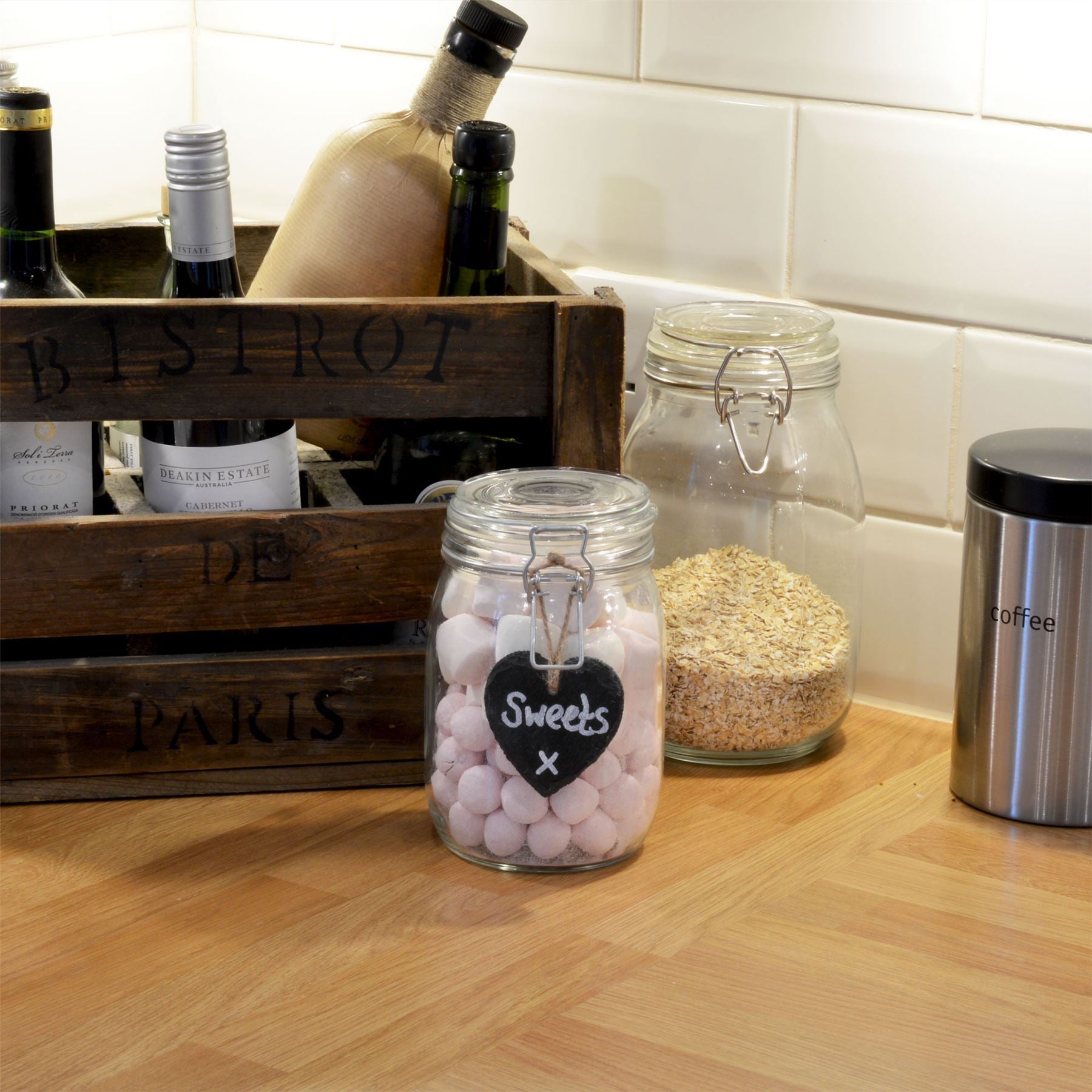 Slate Heart Hanging Tag