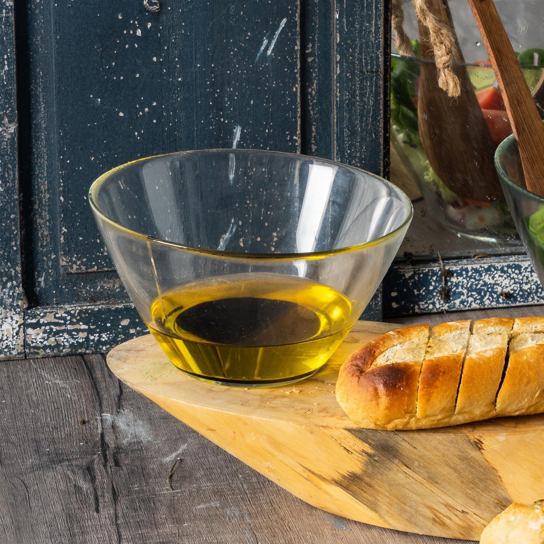 Basic Glass Kitchen Mixing Bowl - 13cm